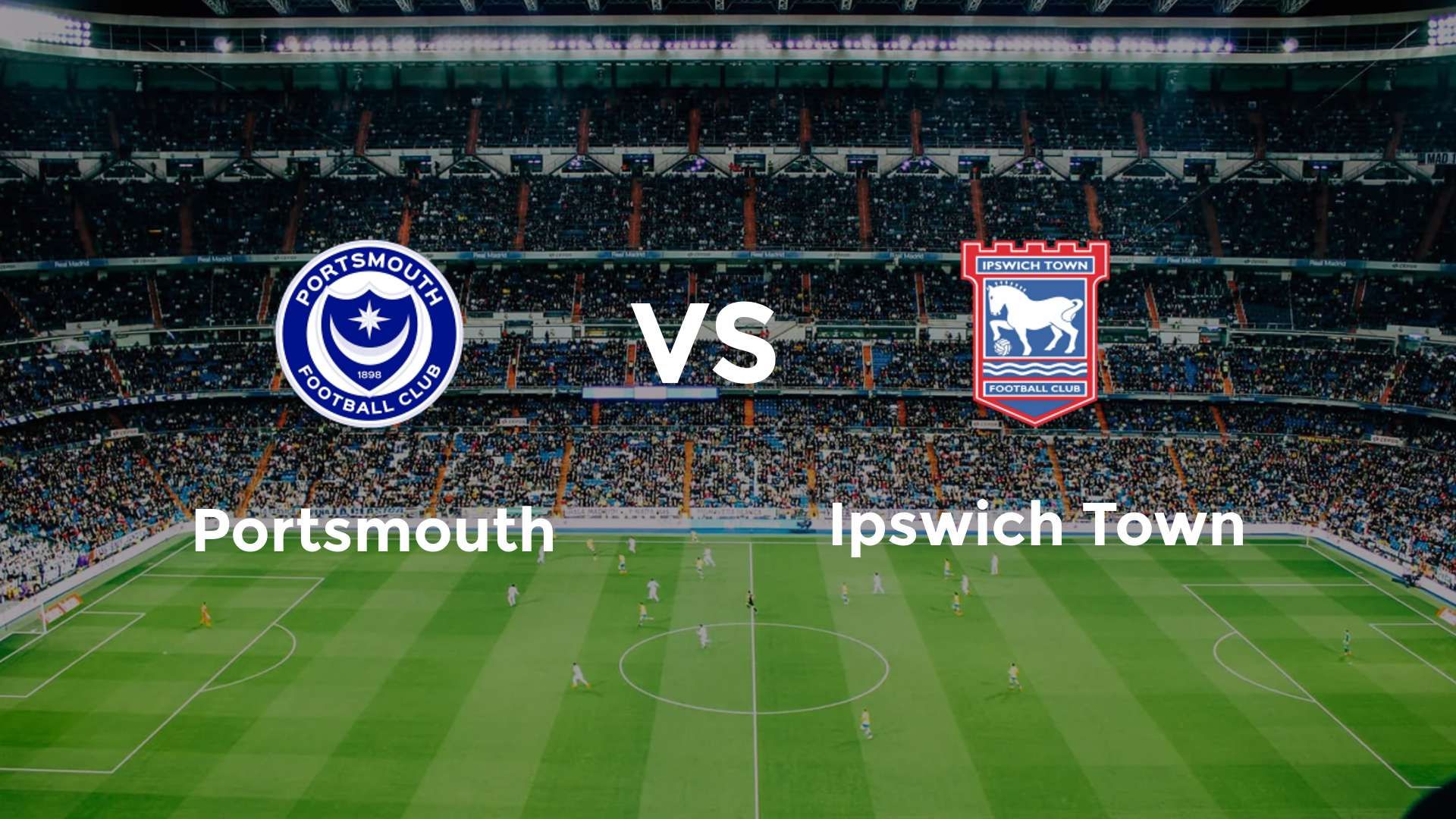 Portsmouth vs Ipswich Town