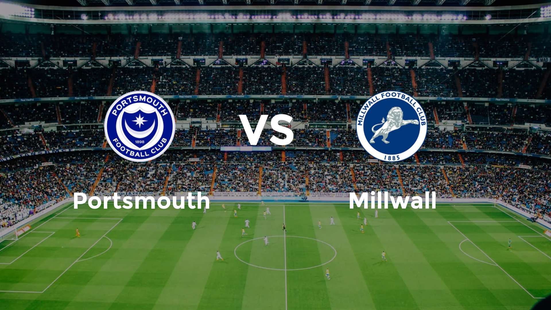Portsmouth vs Millwall