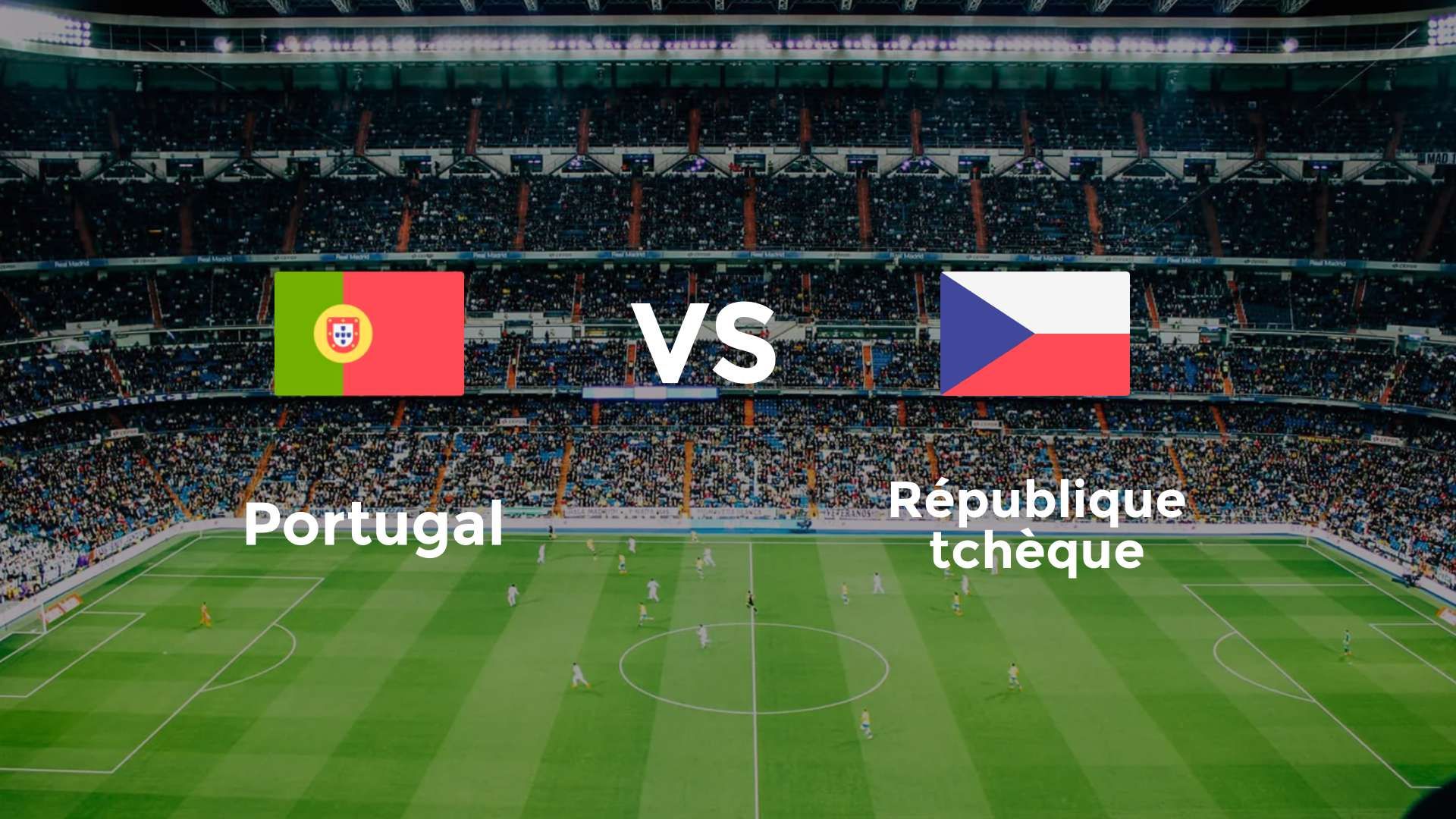 Portugal vs République tchèque