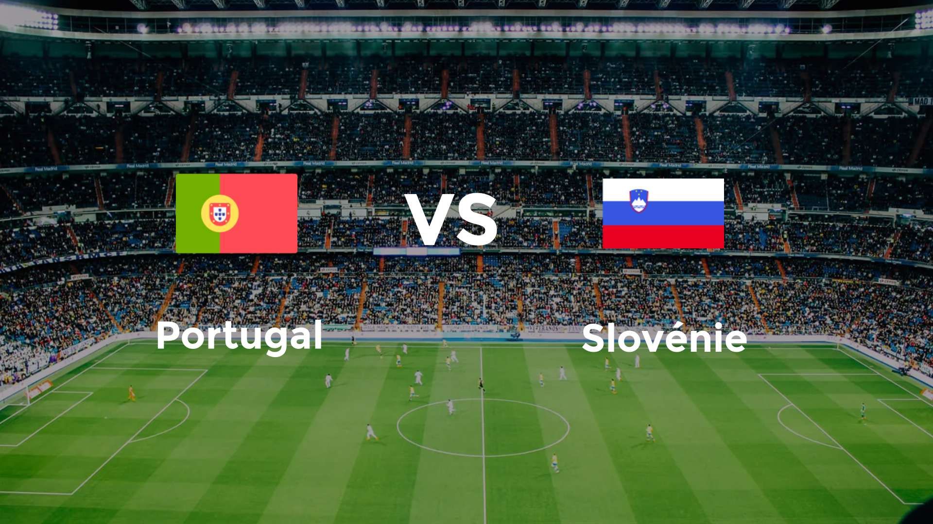 Portugal vs Slovénie