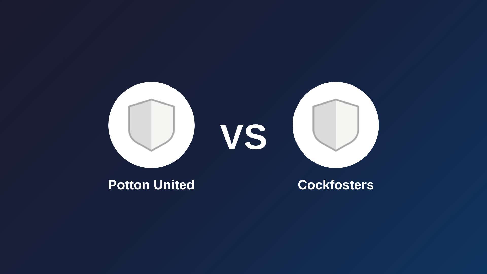 Potton United vs Cockfosters