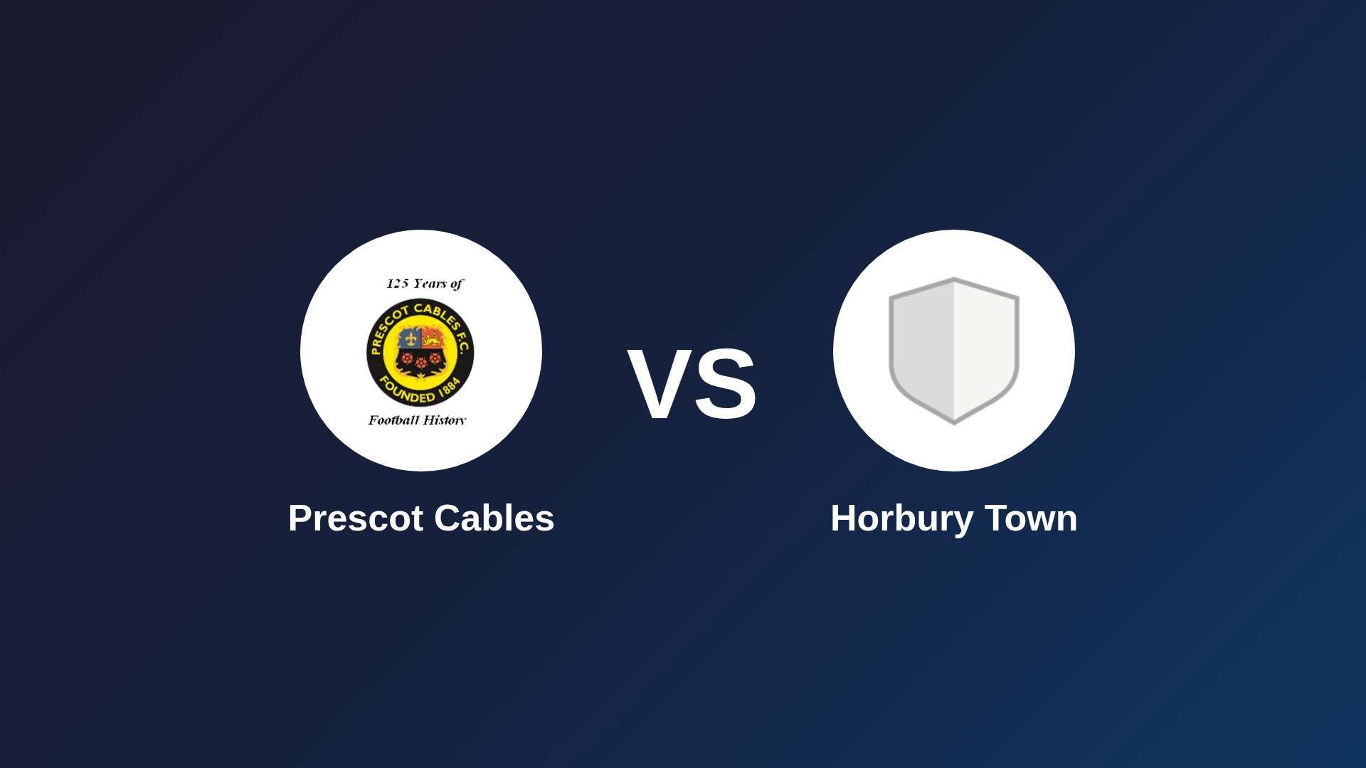 Prescot Cables vs Horbury Town