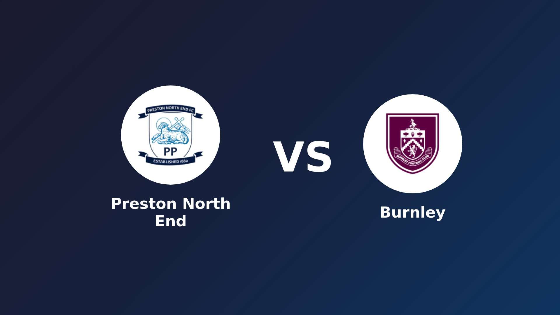 Preston North End vs Burnley