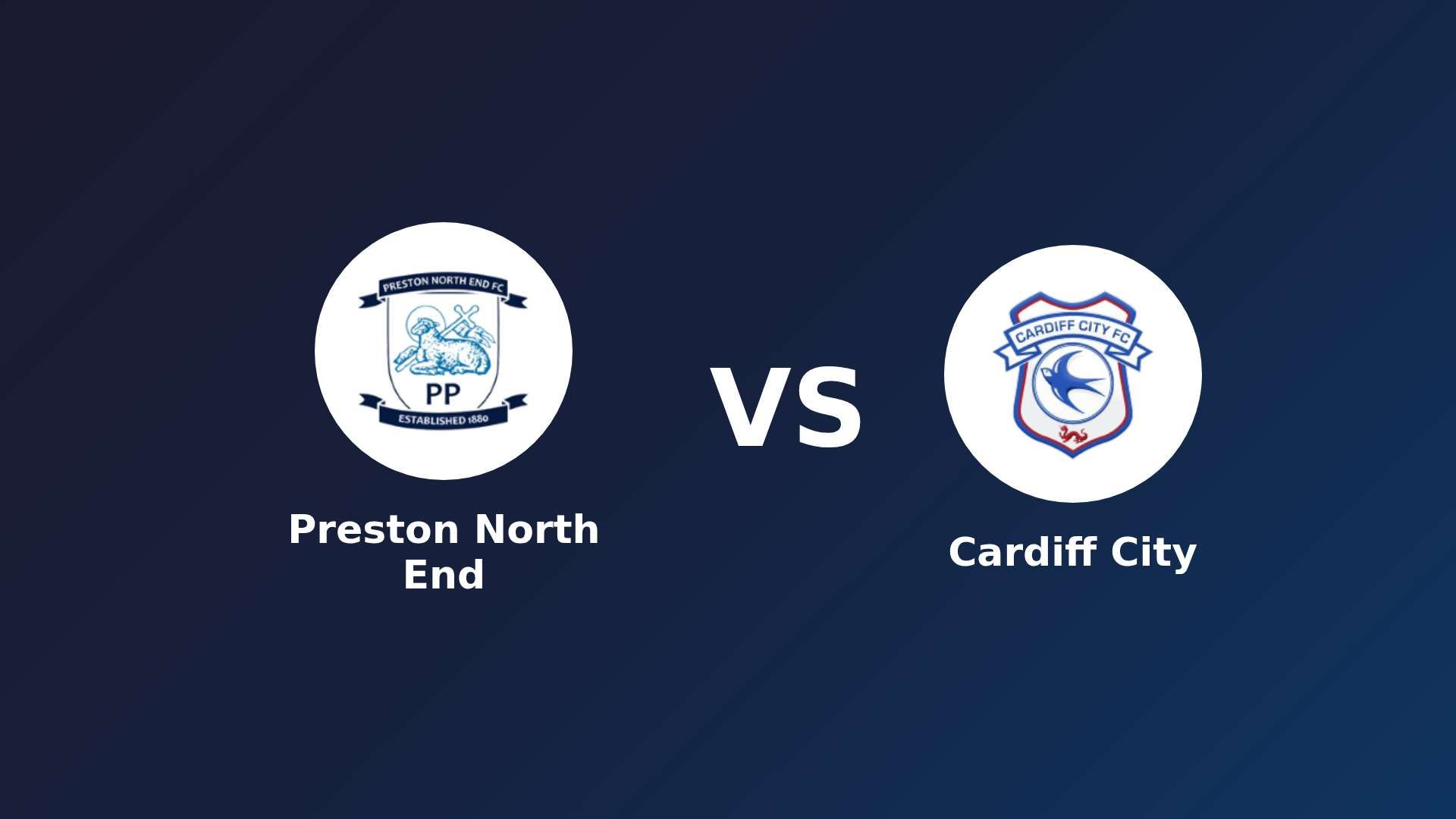 Preston North End vs Cardiff City