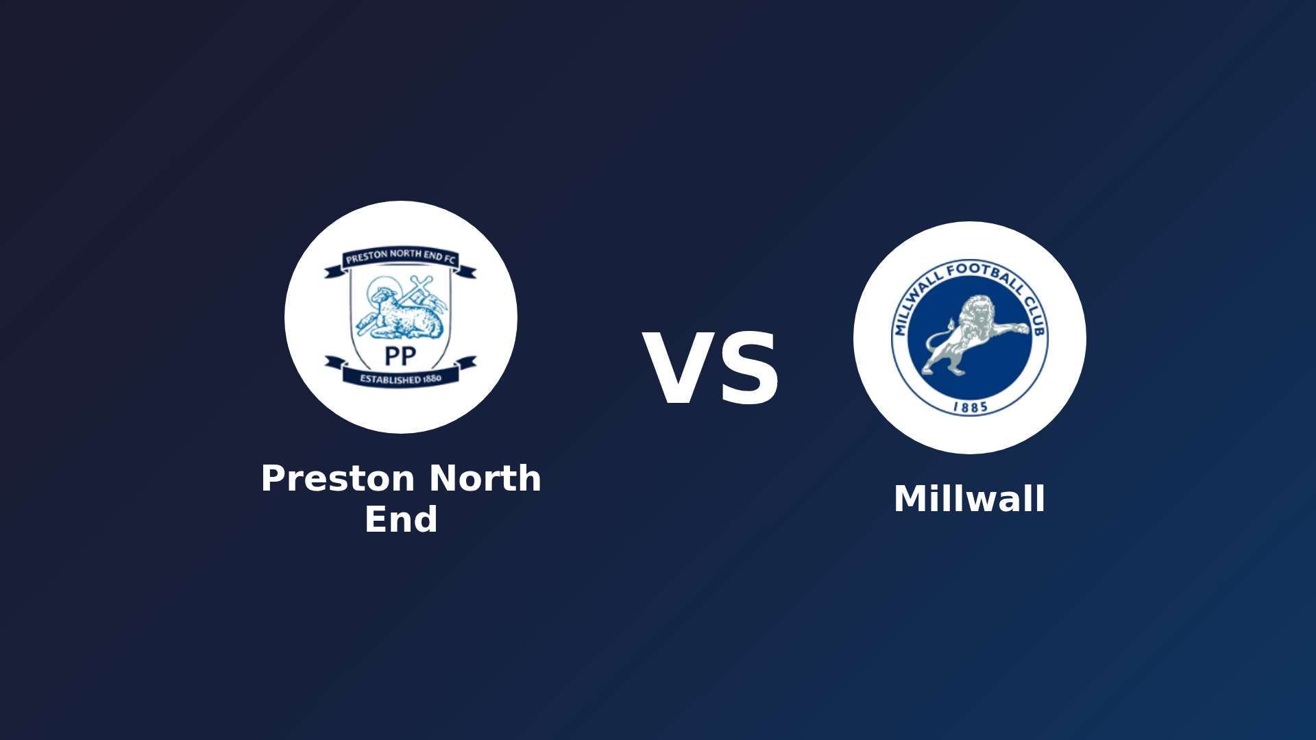 Preston North End vs Millwall