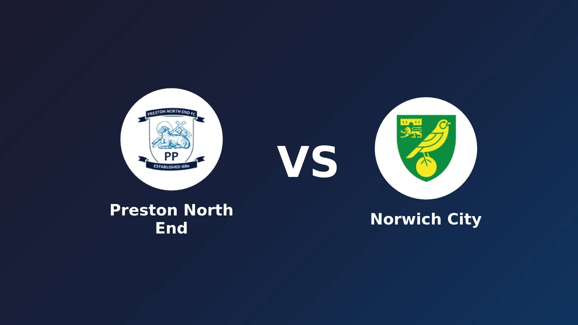 Preston North End vs Norwich City