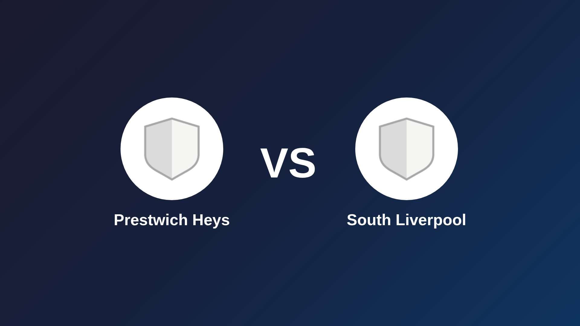Prestwich Heys vs South Liverpool