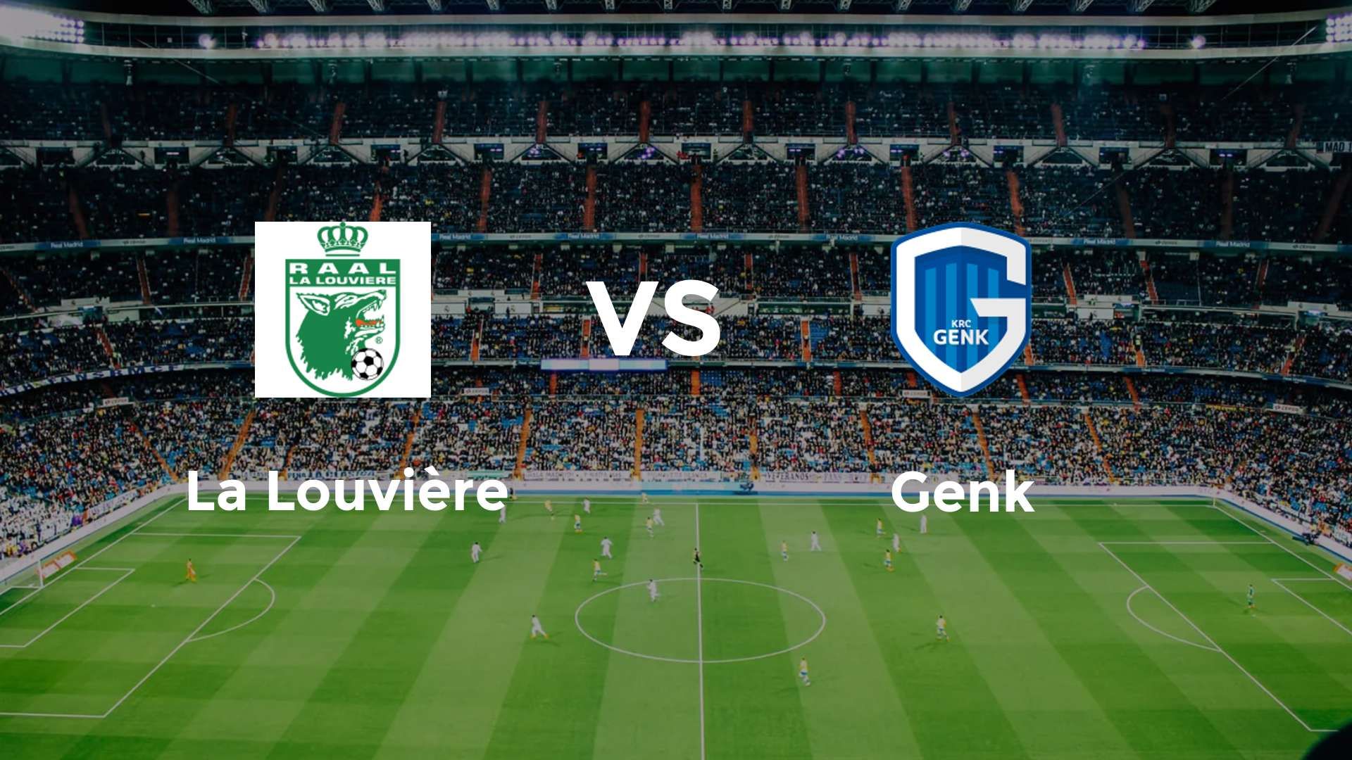 La Louvière vs Genk