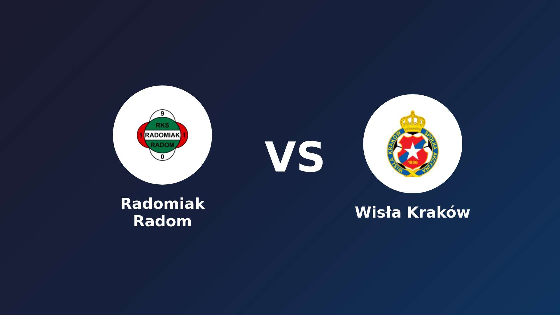 Radomiak Radom vs (F)isła Kraków