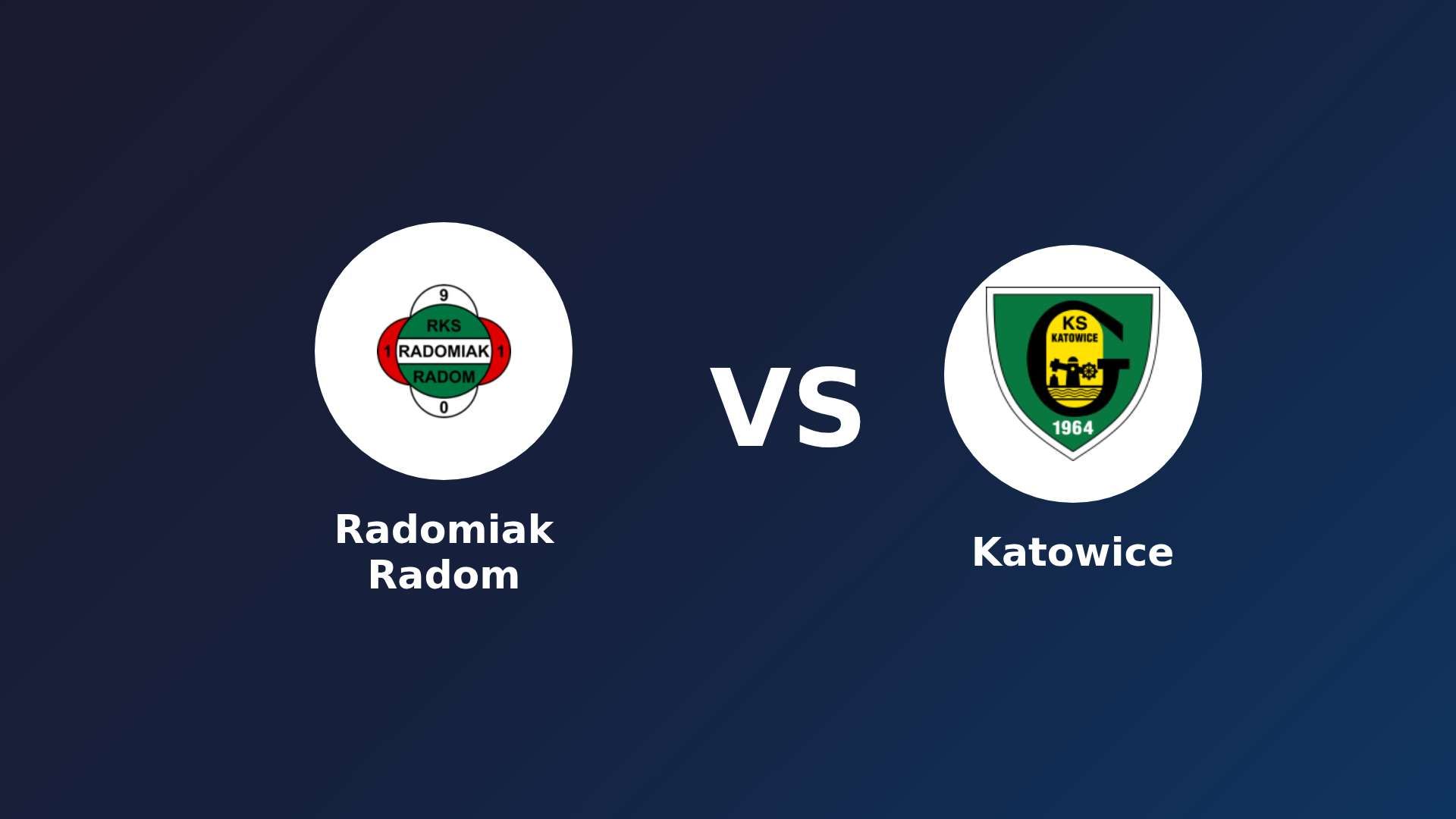 Radomiak Radom vs Katowice
