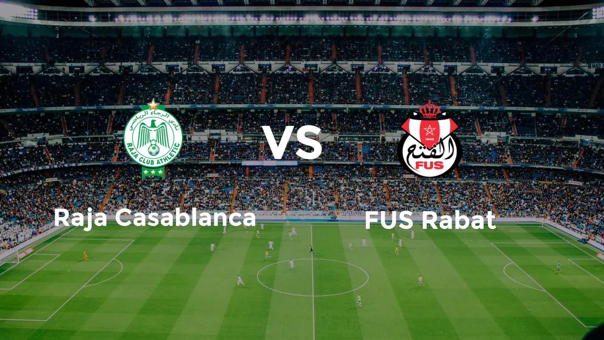 Raja Casablanca vs FUS Rabat