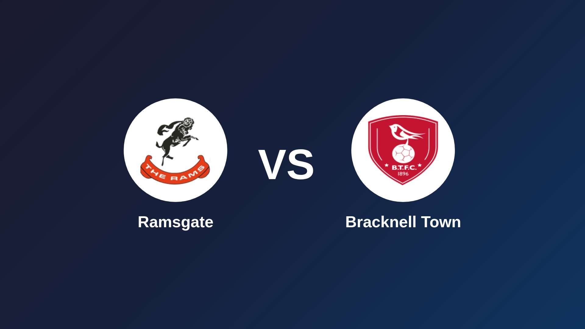 Ramsgate vs Bracknell Town