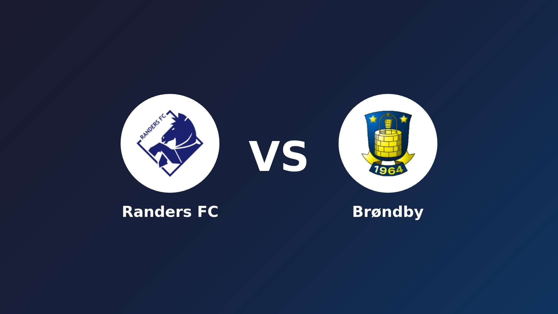 Randers FC vs Brøndby IF