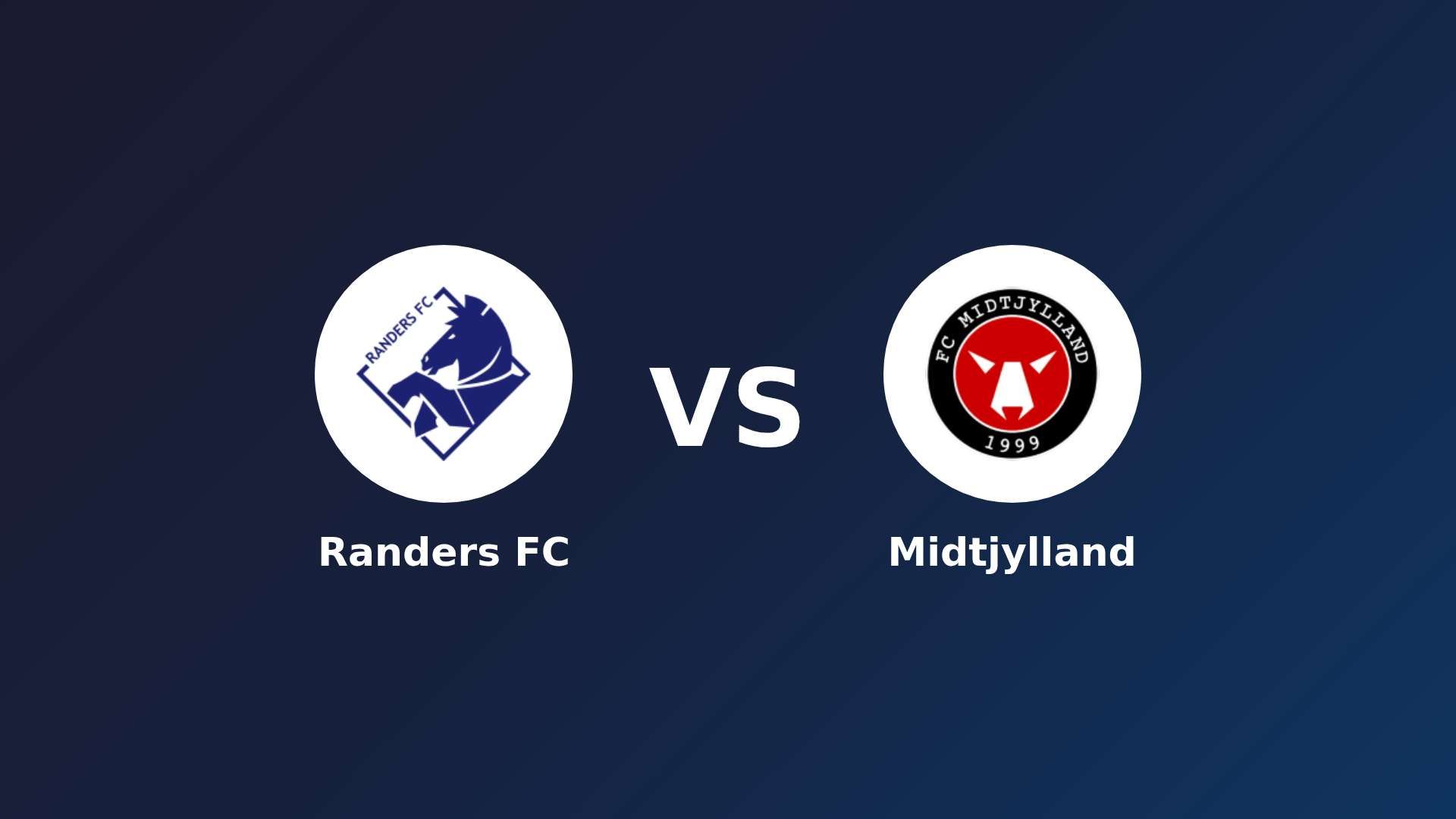 Randers FC vs FC Midtjylland