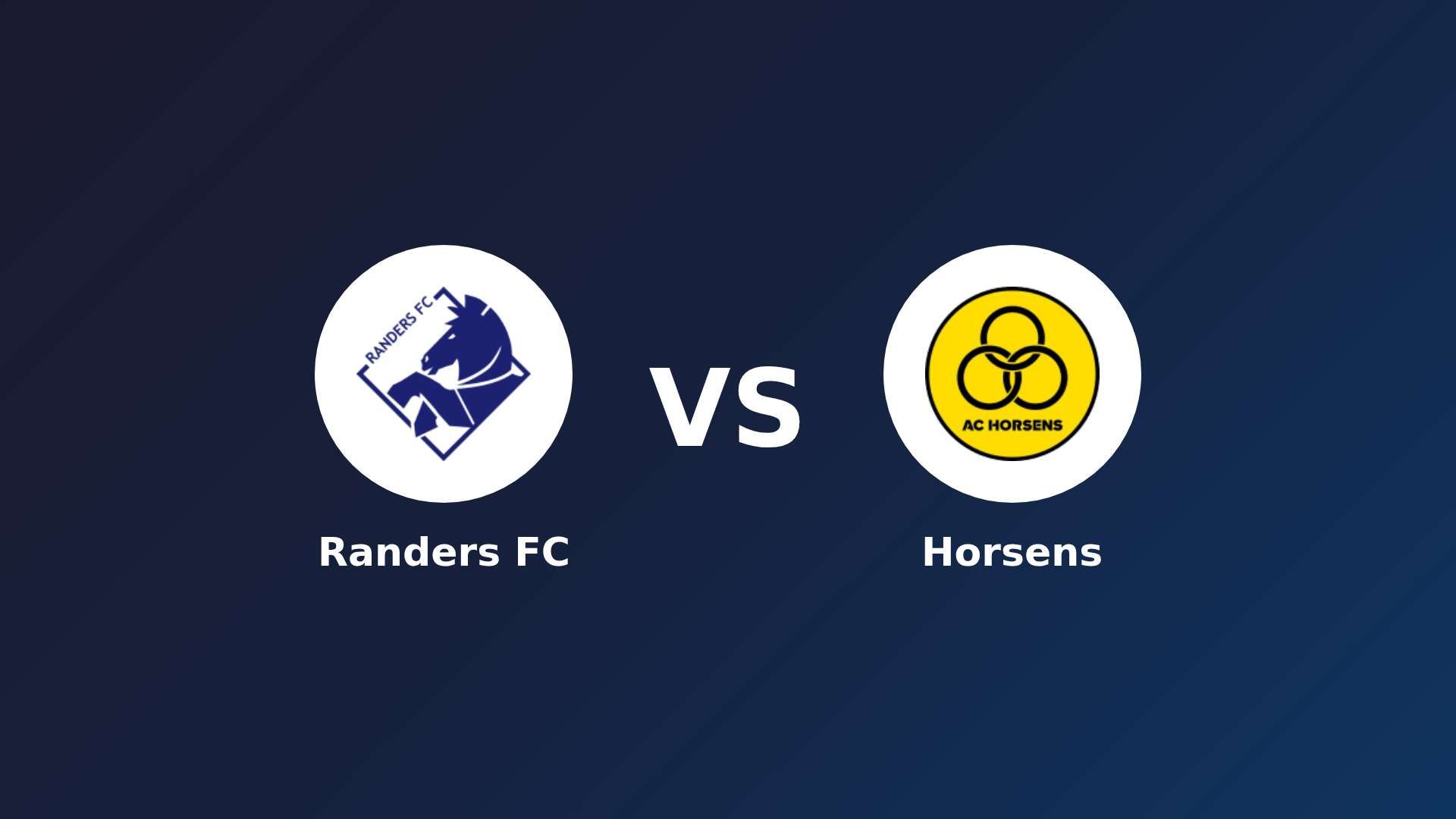 Randers FC vs Horsens