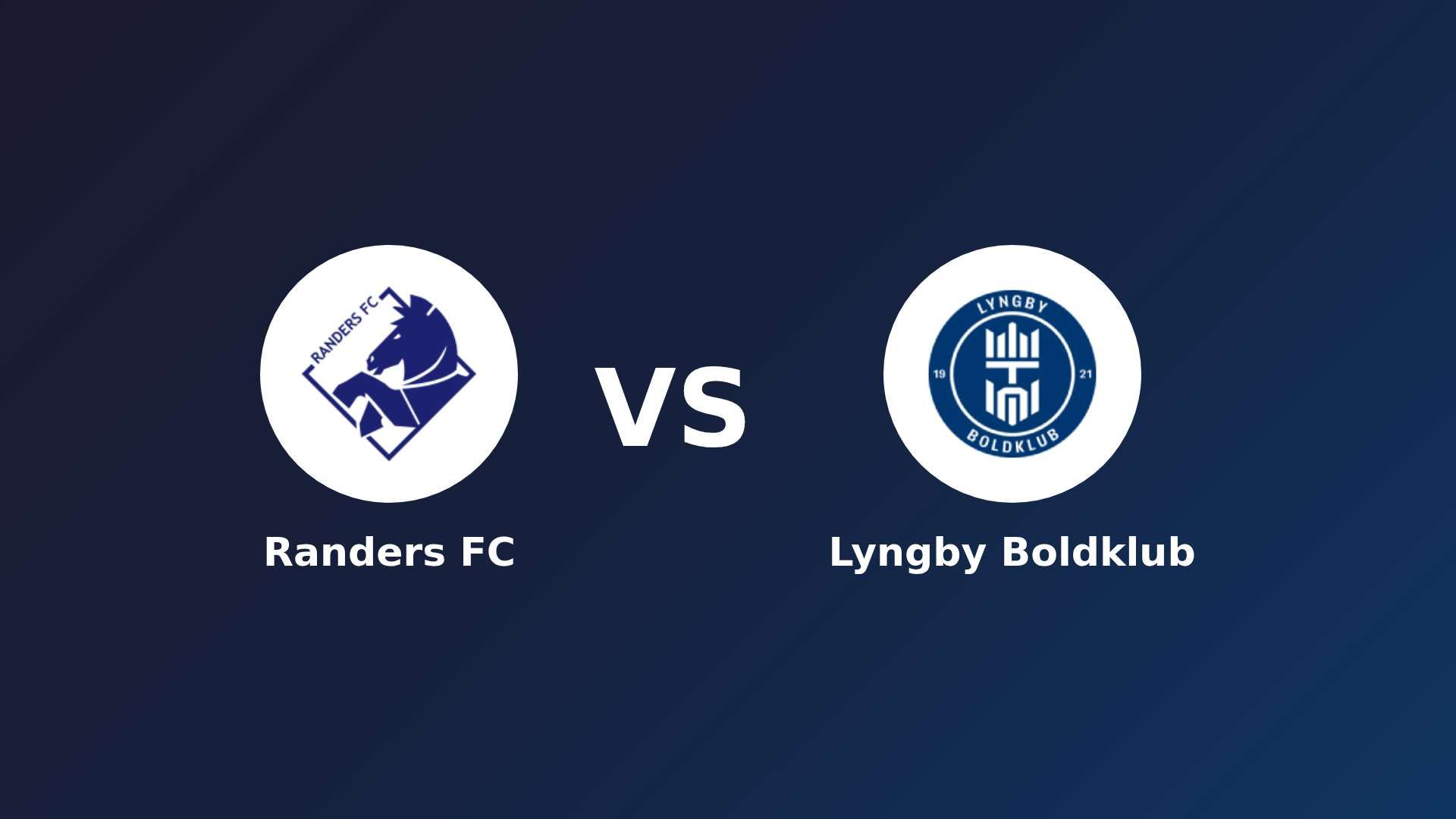 Randers FC vs Lyngby Boldklub