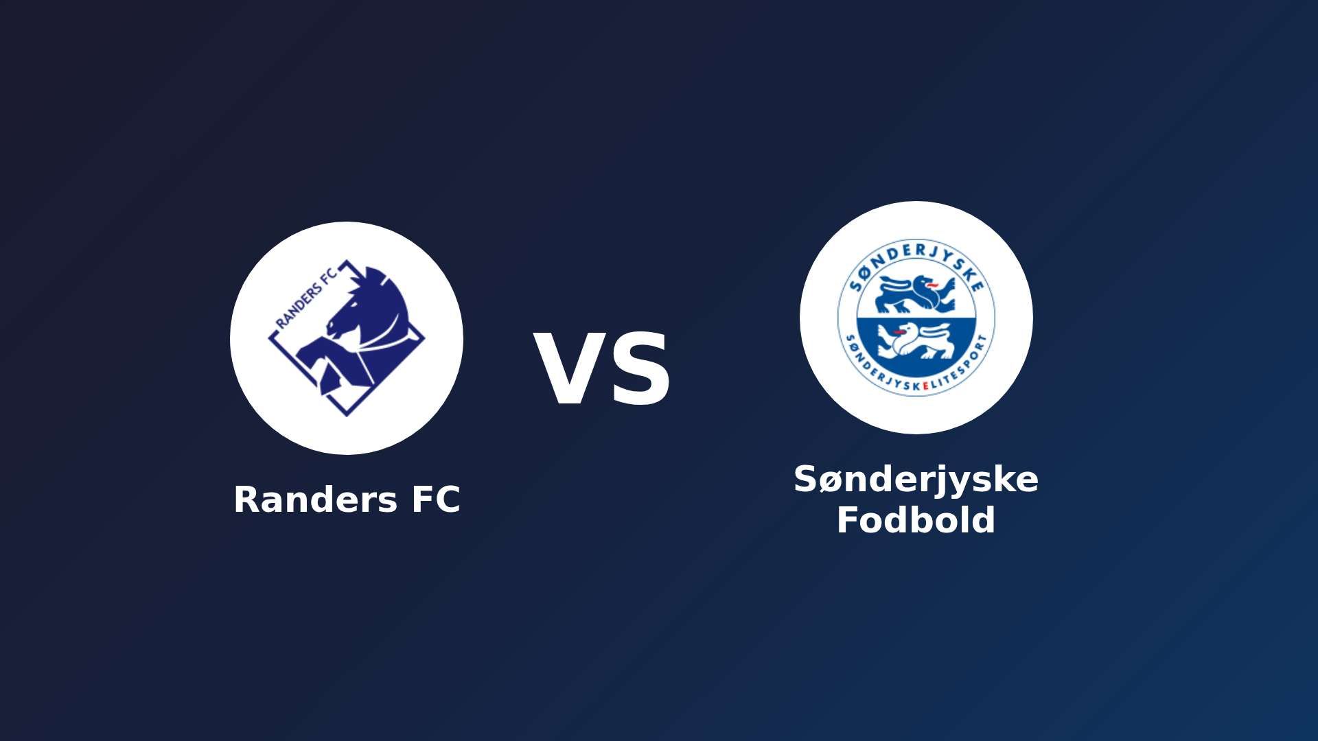 Randers FC vs Sønderjyske Fodbold