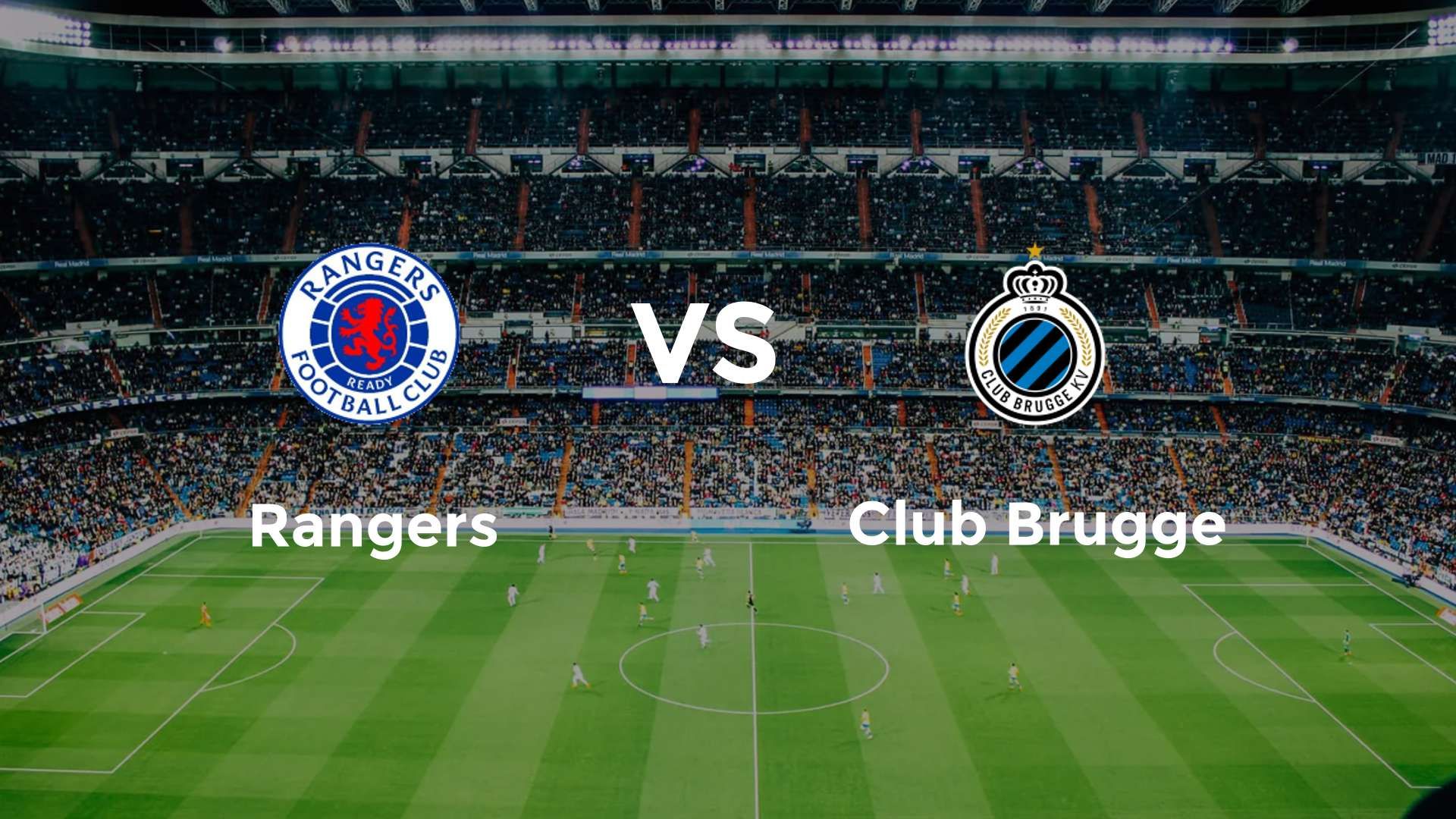 Rangers vs Club Brugge
