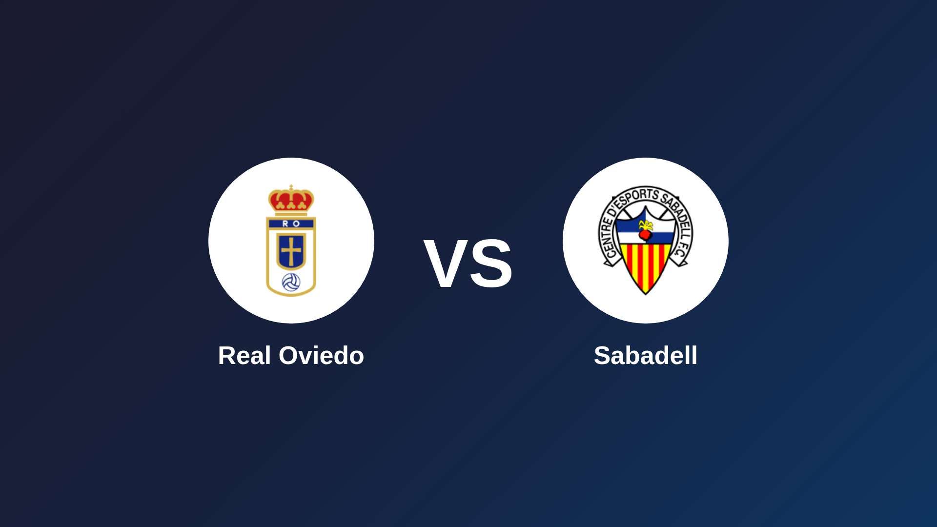 Real Oviedo vs Sabadell