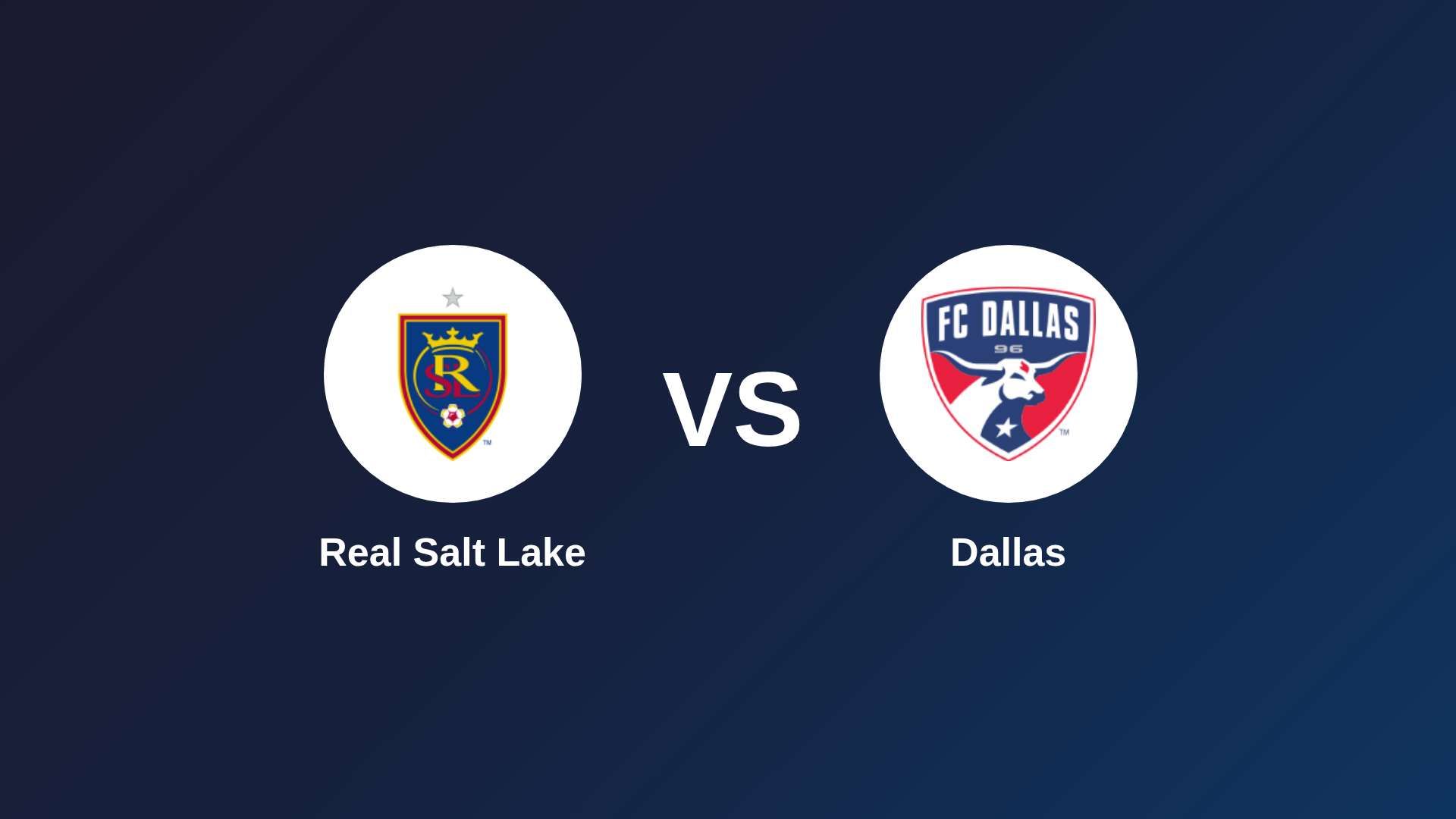 Real Salt Lake vs Dallas
