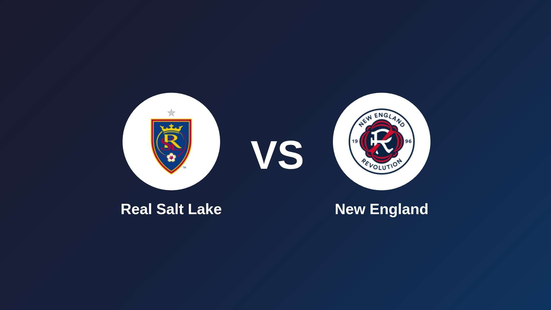 Real Salt Lake vs New England
