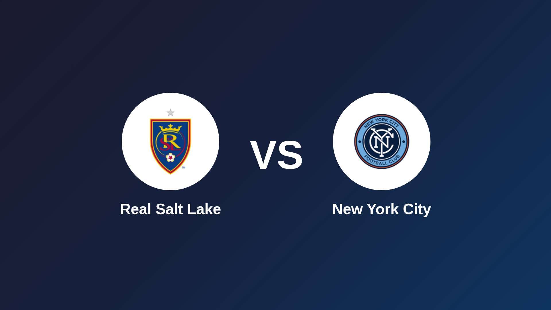 Real Salt Lake vs New York City
