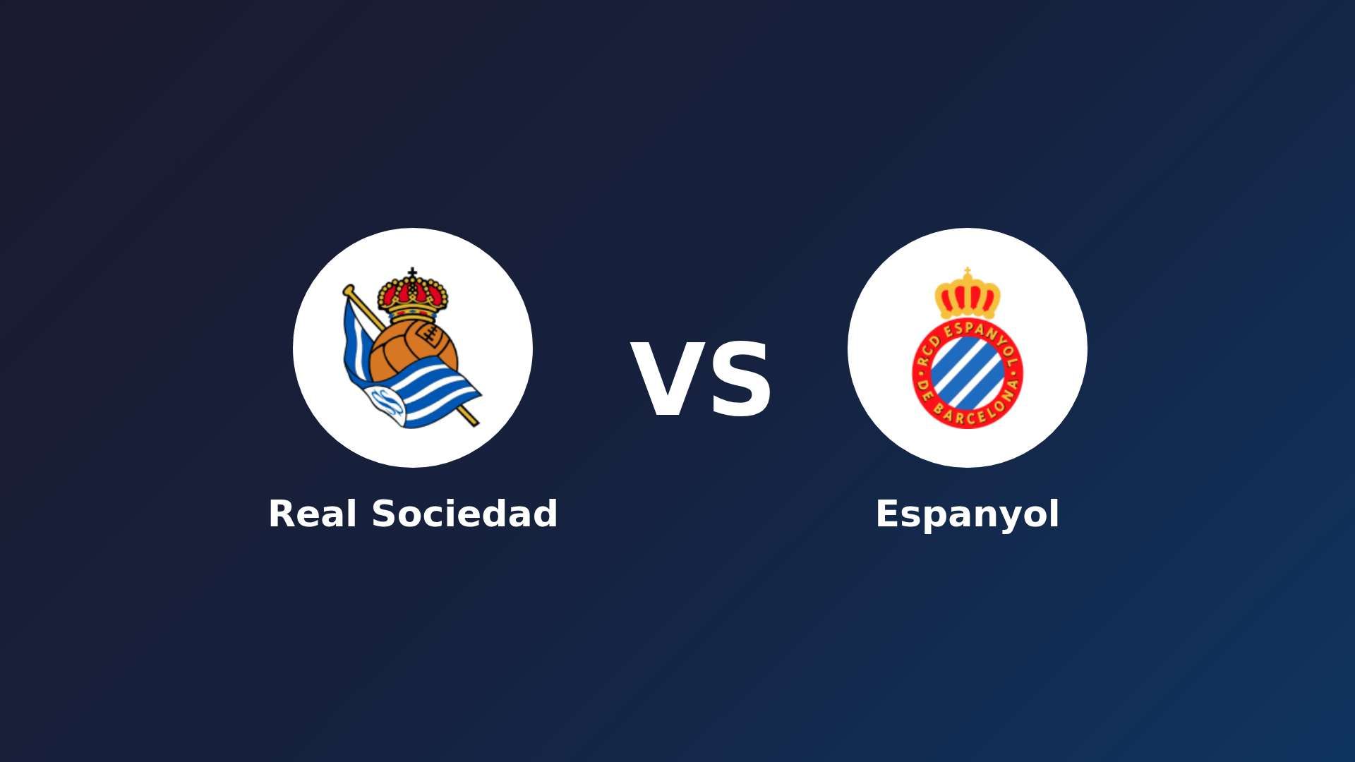 Real Sociedad vs Espanyol