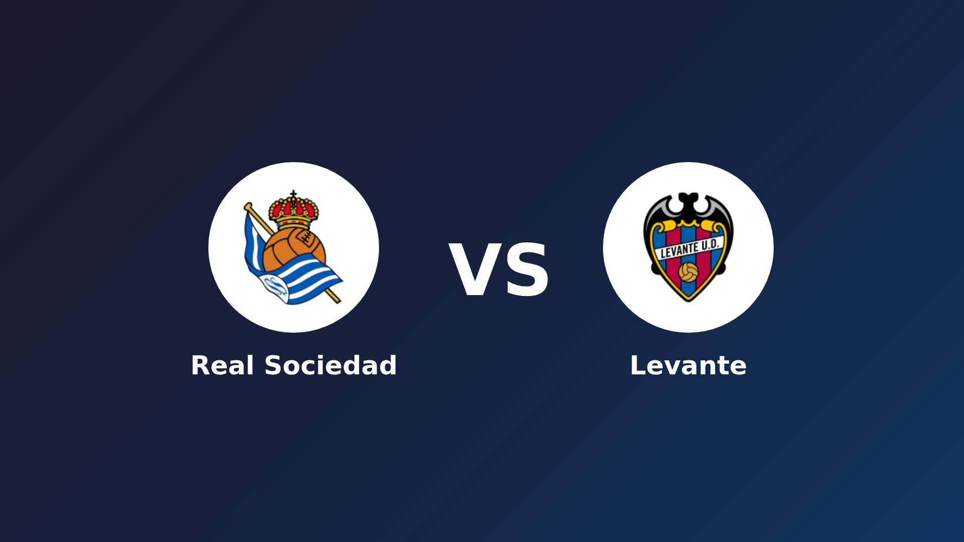 Real Sociedad vs Levante