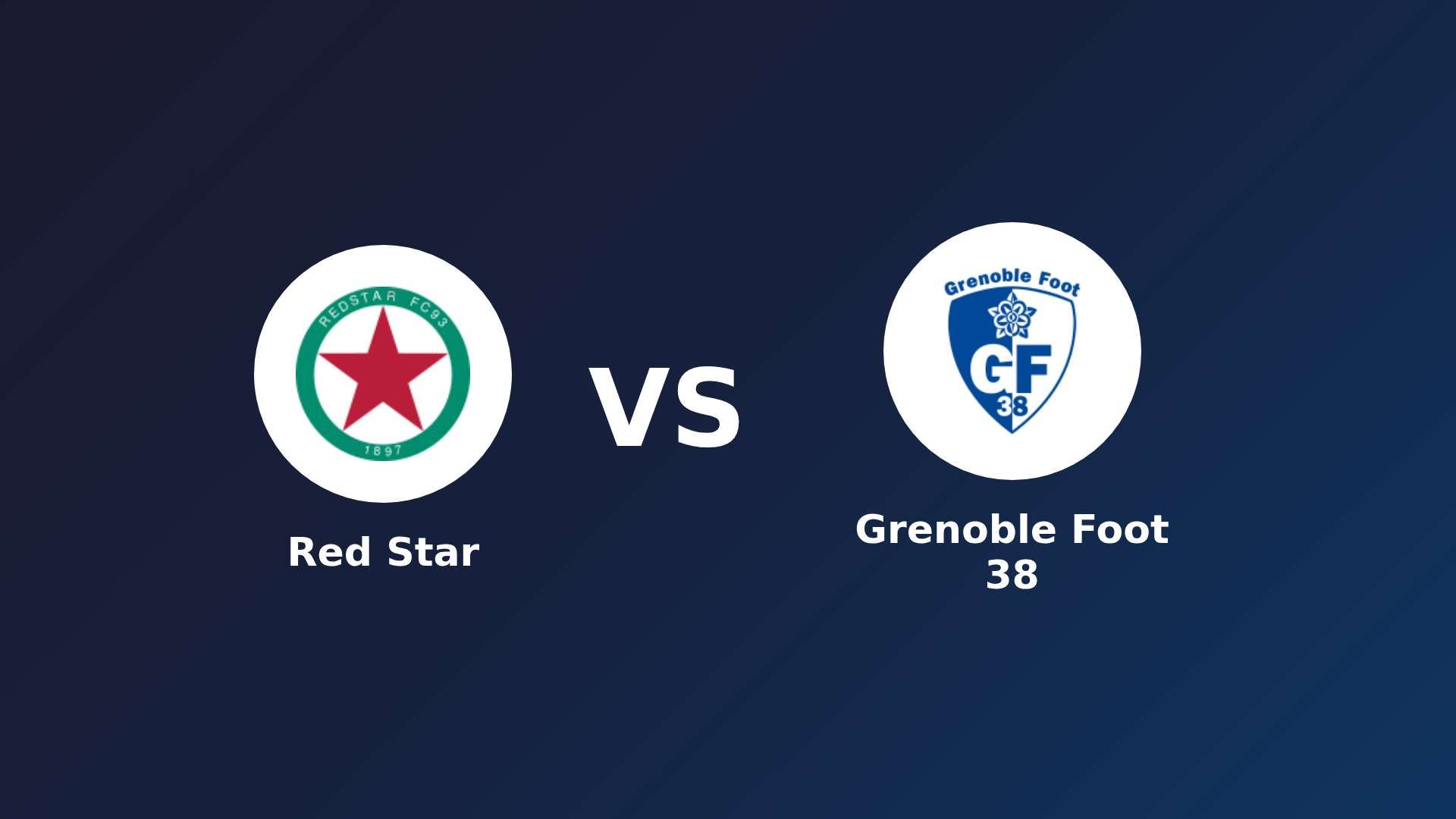 Red Star vs Grenoble Foot 38