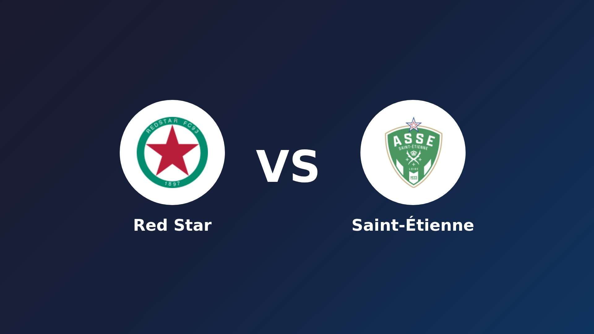 Red Star vs Saint-Étienne