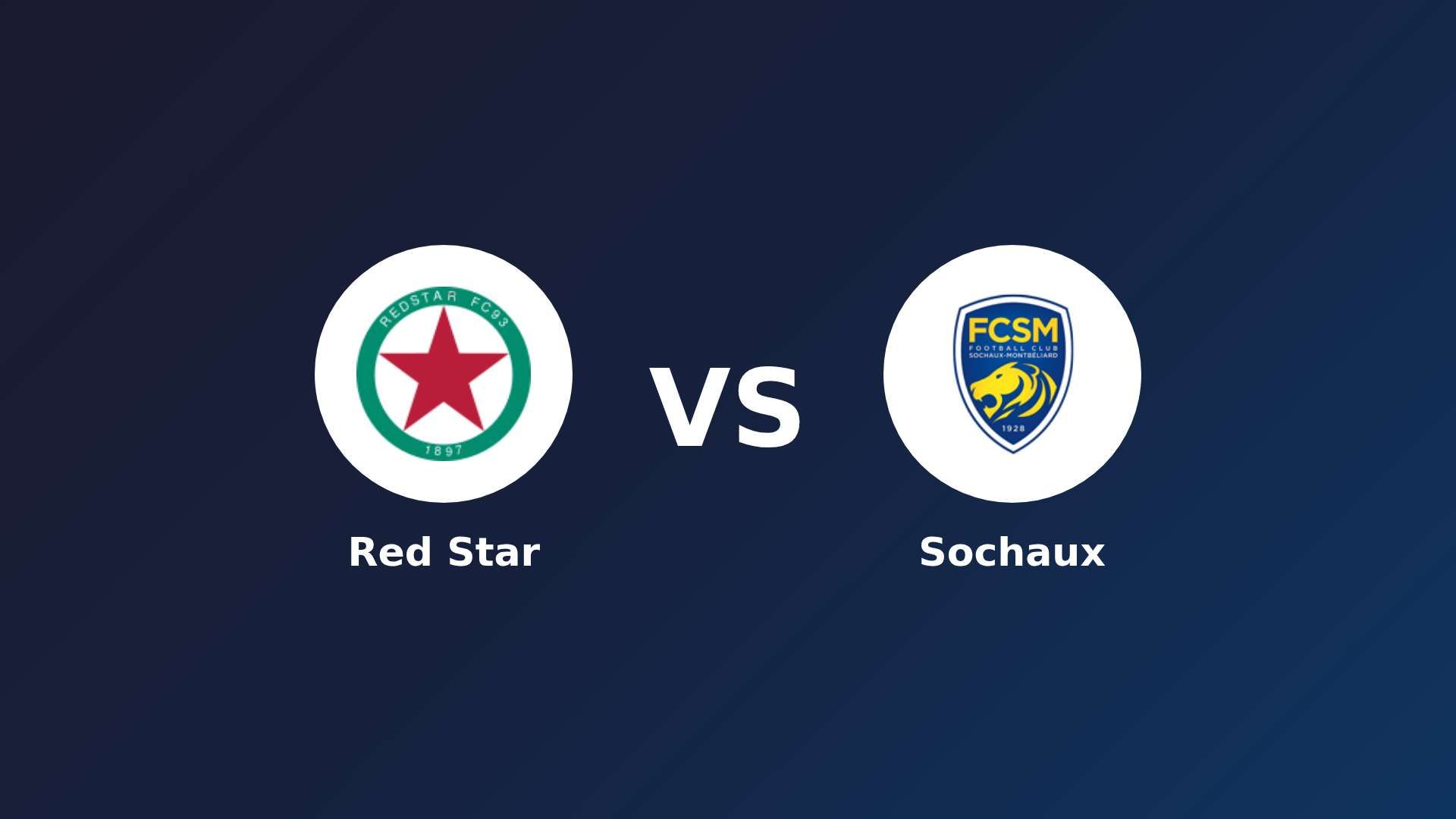 Red Star vs Sochaux