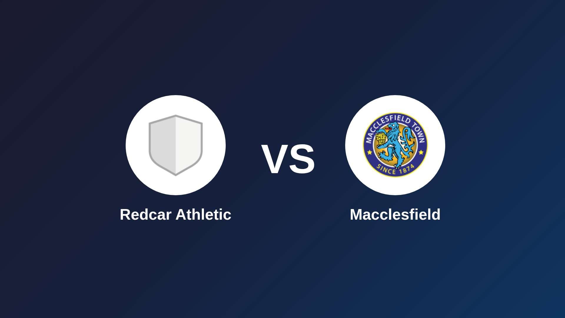 Redcar Athletic vs Macclesfield