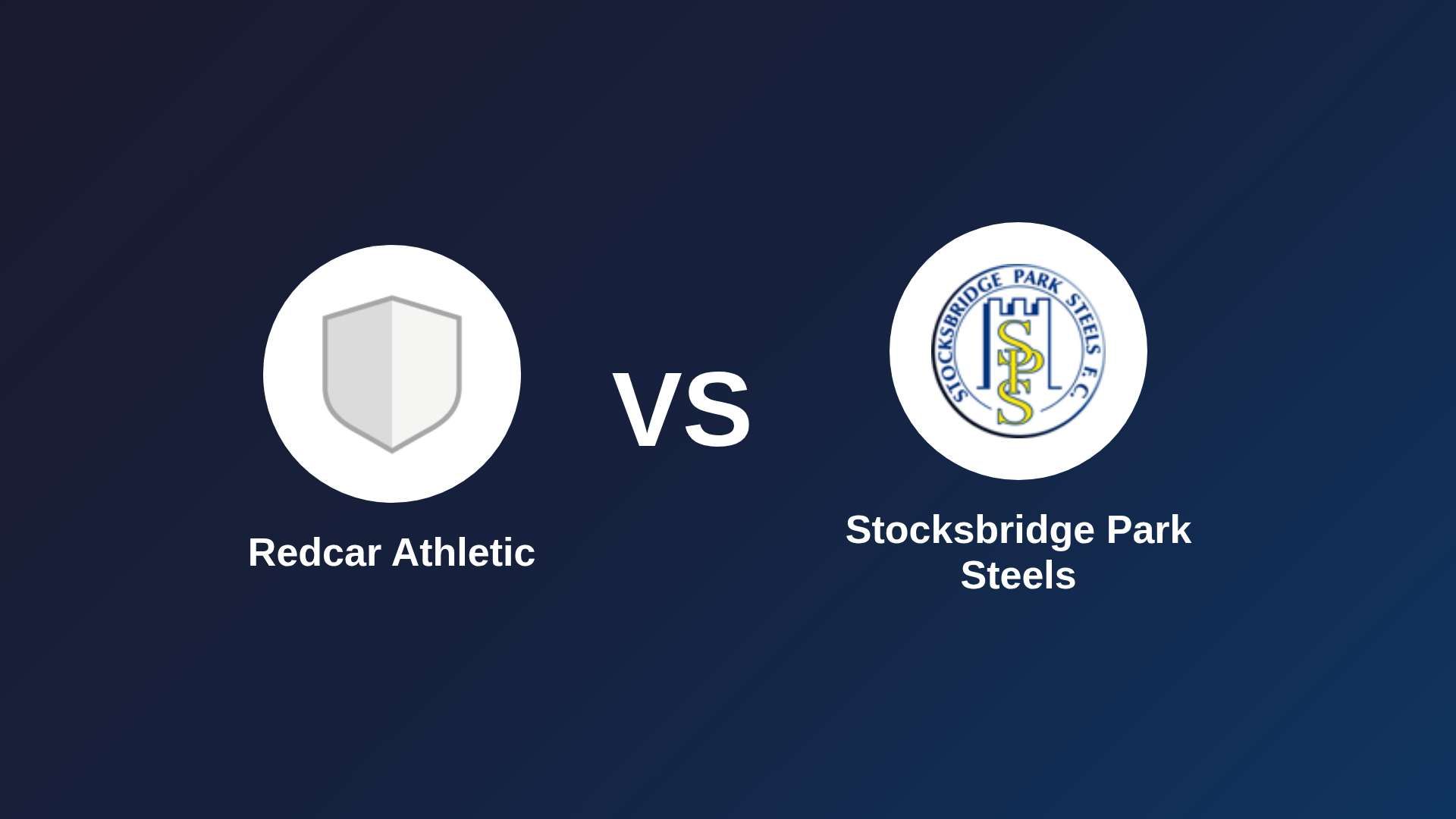 Redcar Athletic vs Stocksbridge Park Steels