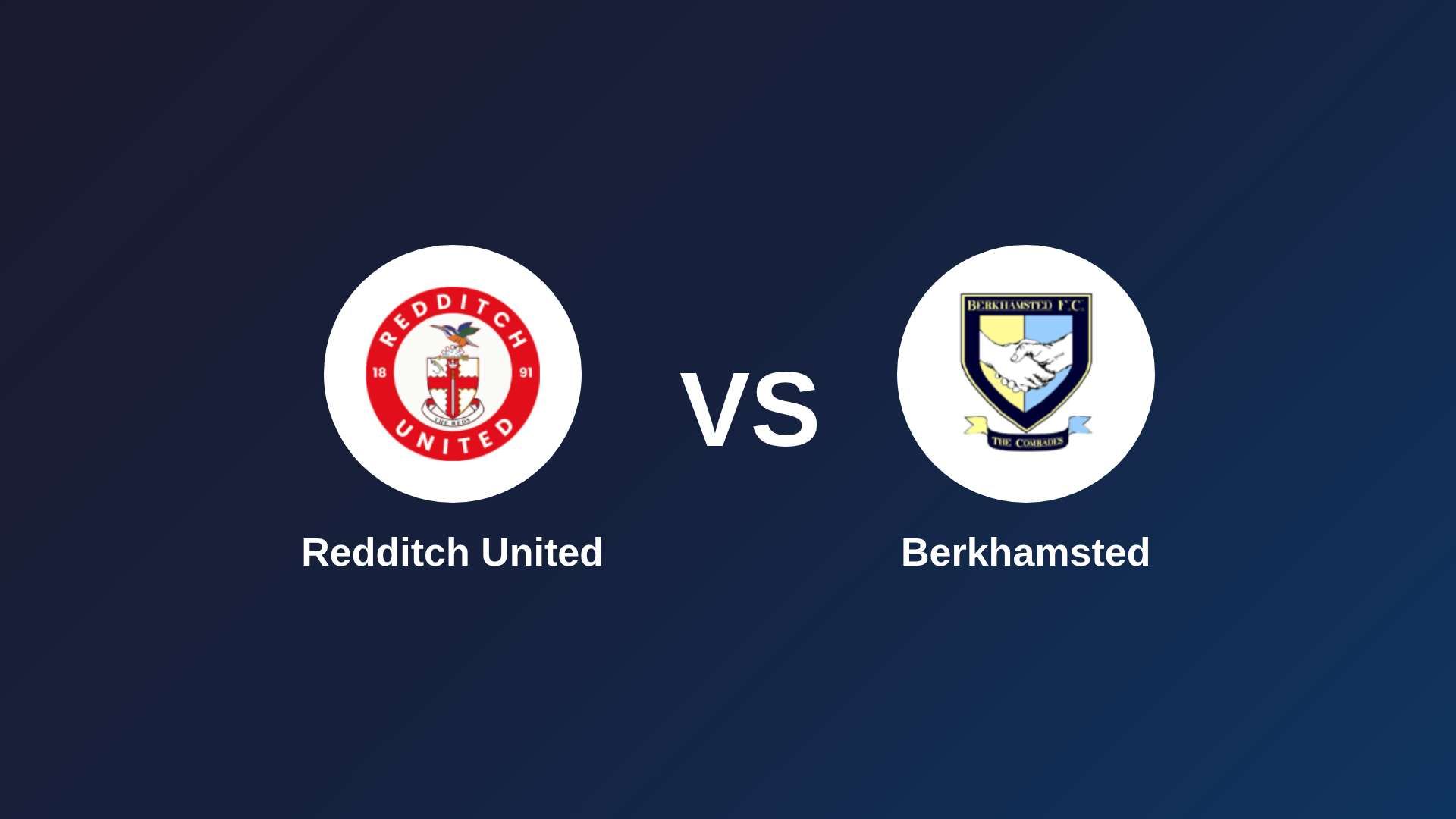 Redditch United vs Berkhamsted