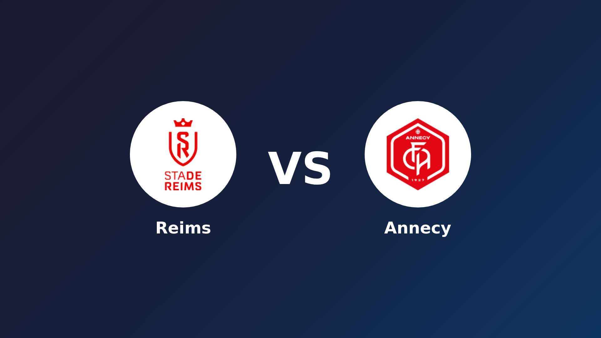 Reims vs Annecy