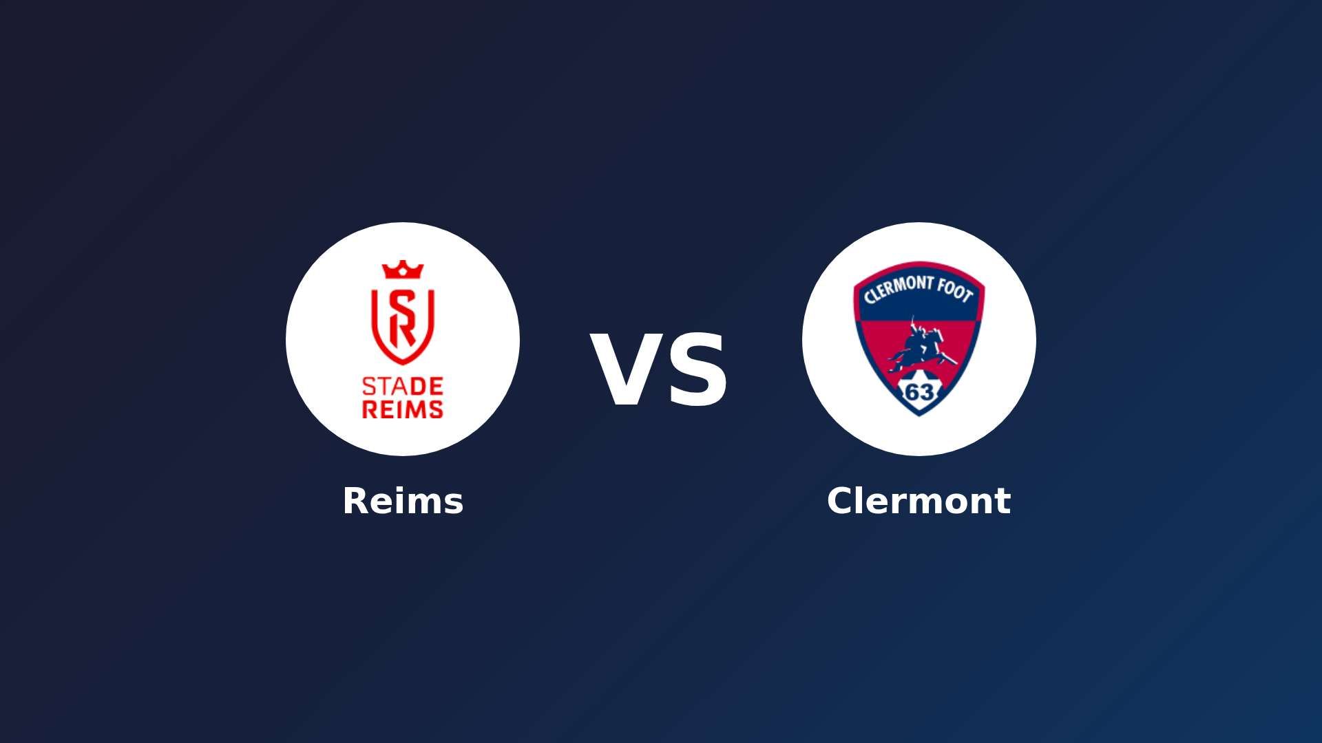 Reims vs Clermont