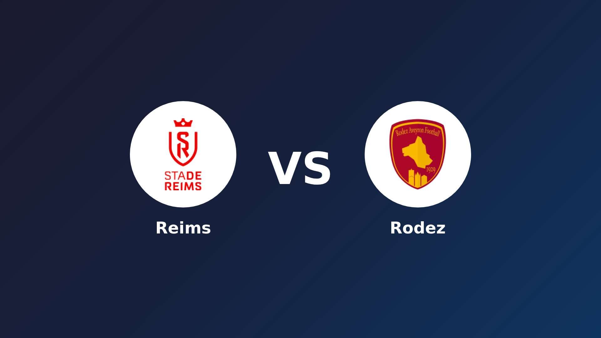 Reims vs Rodez