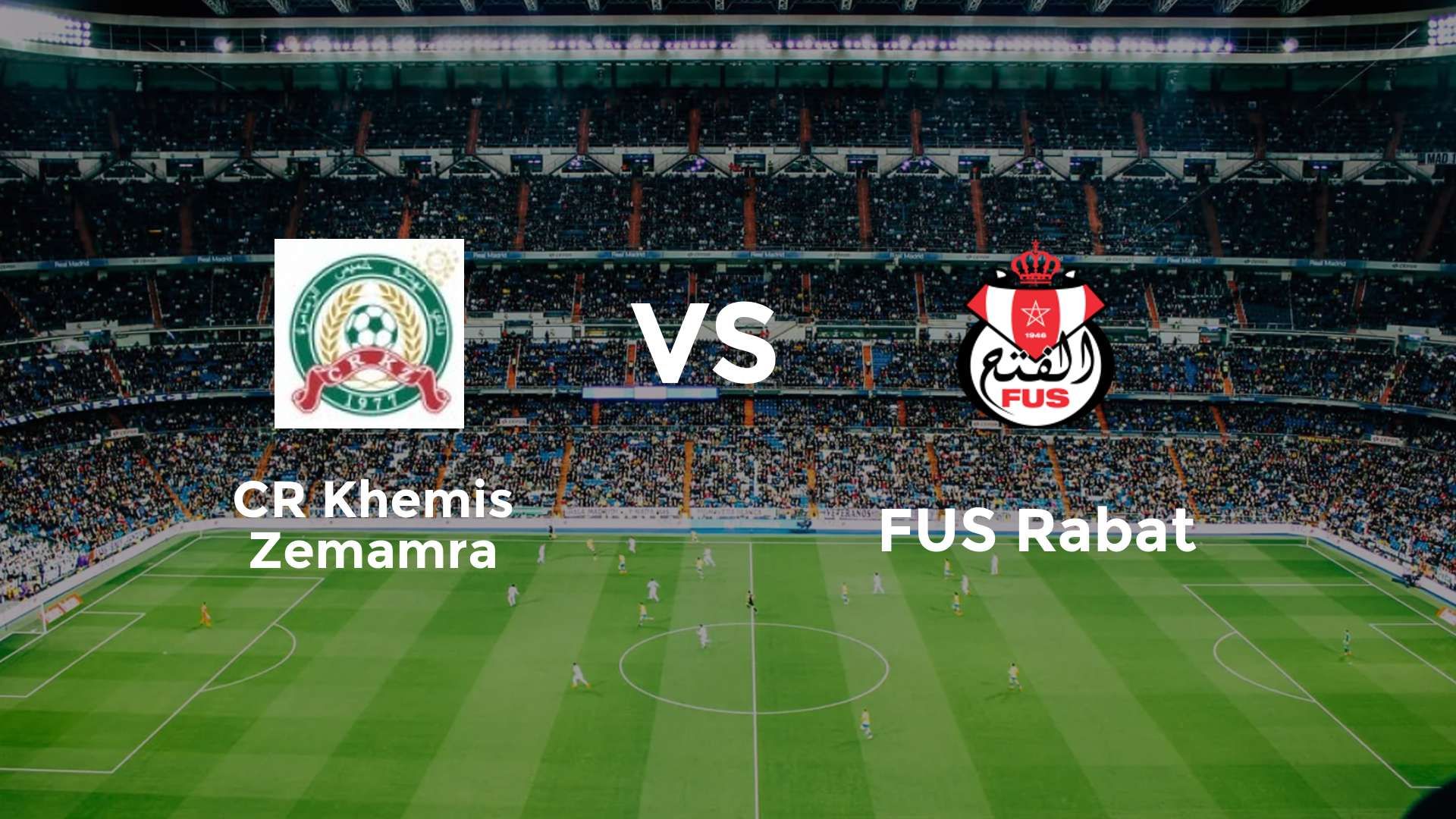 CR Khemis Zemamra vs FUS Rabat