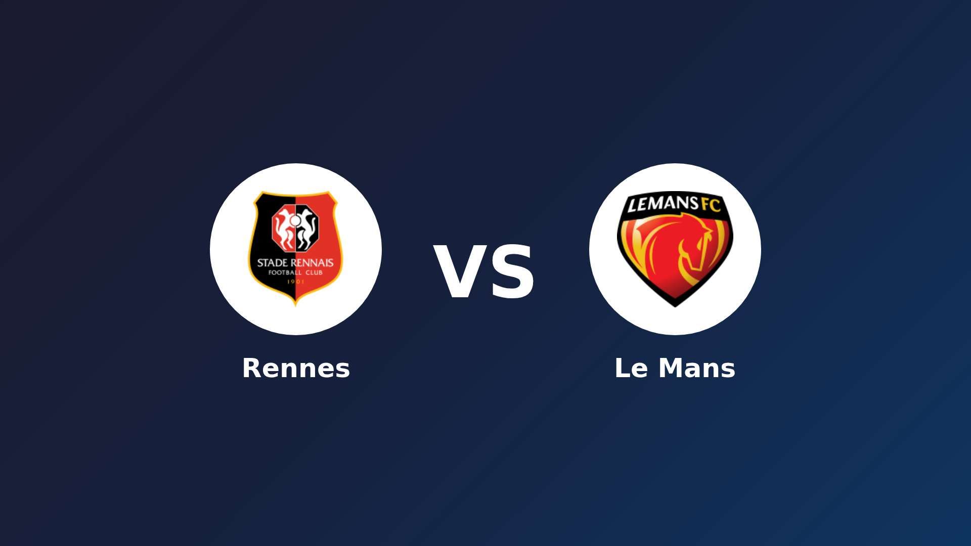 Rennes vs Le Mans