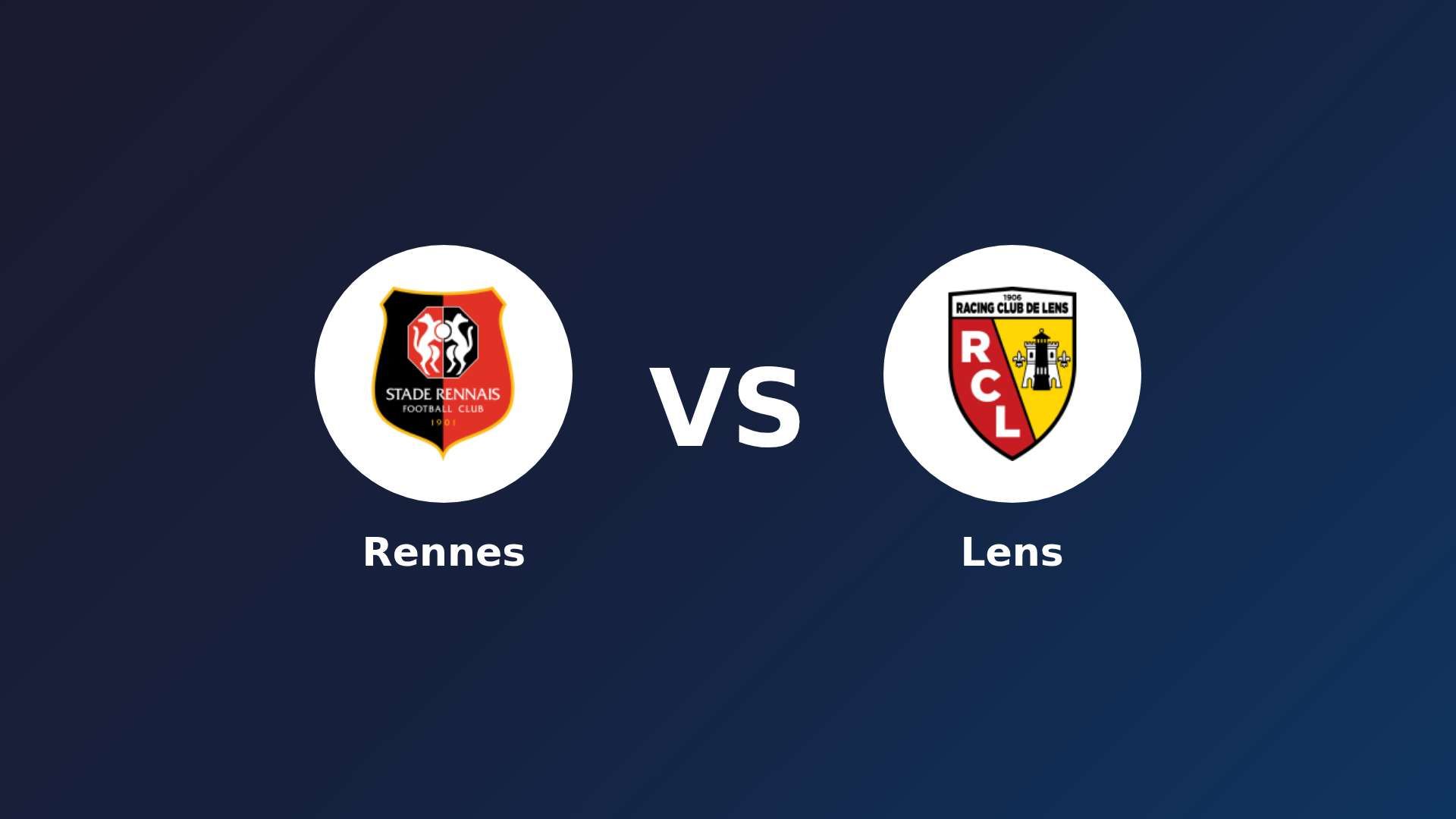 Rennes vs Lens