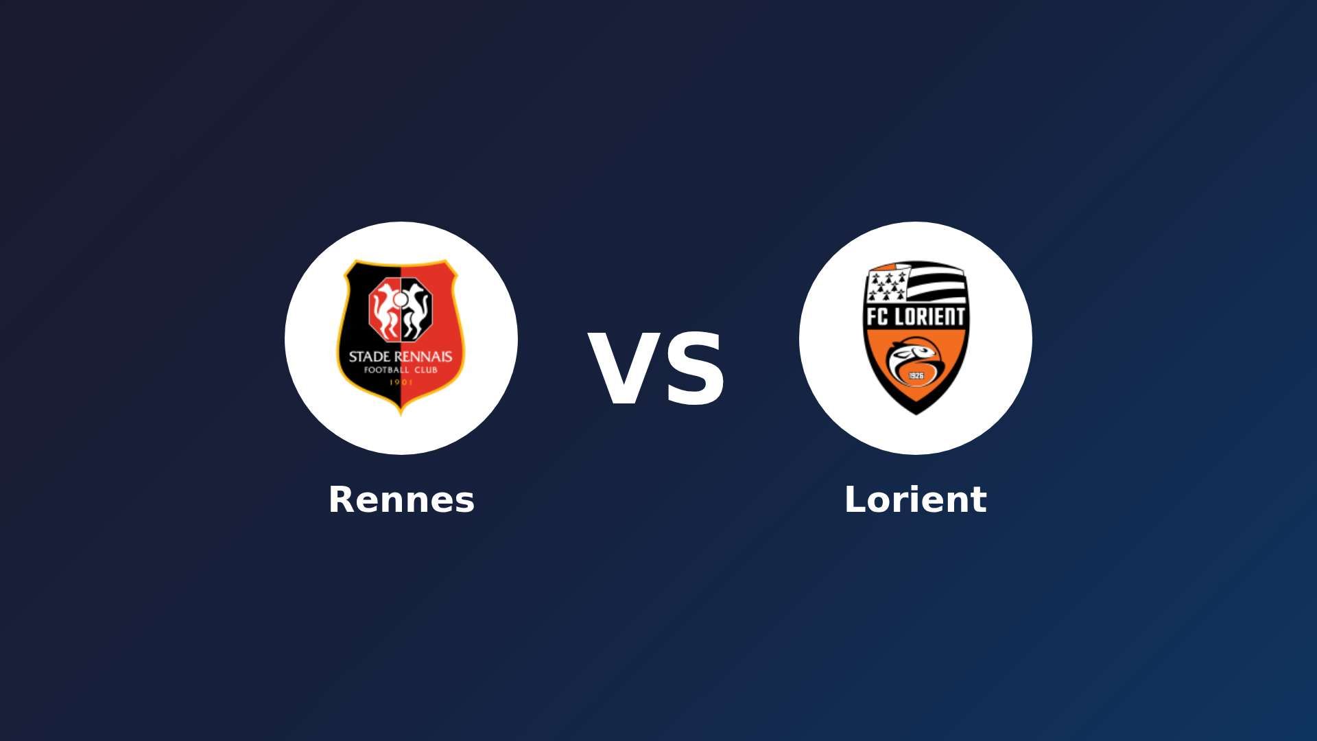 Rennes vs Lorient