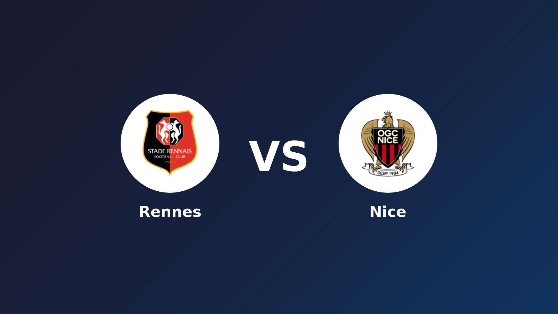 Rennes vs Nice