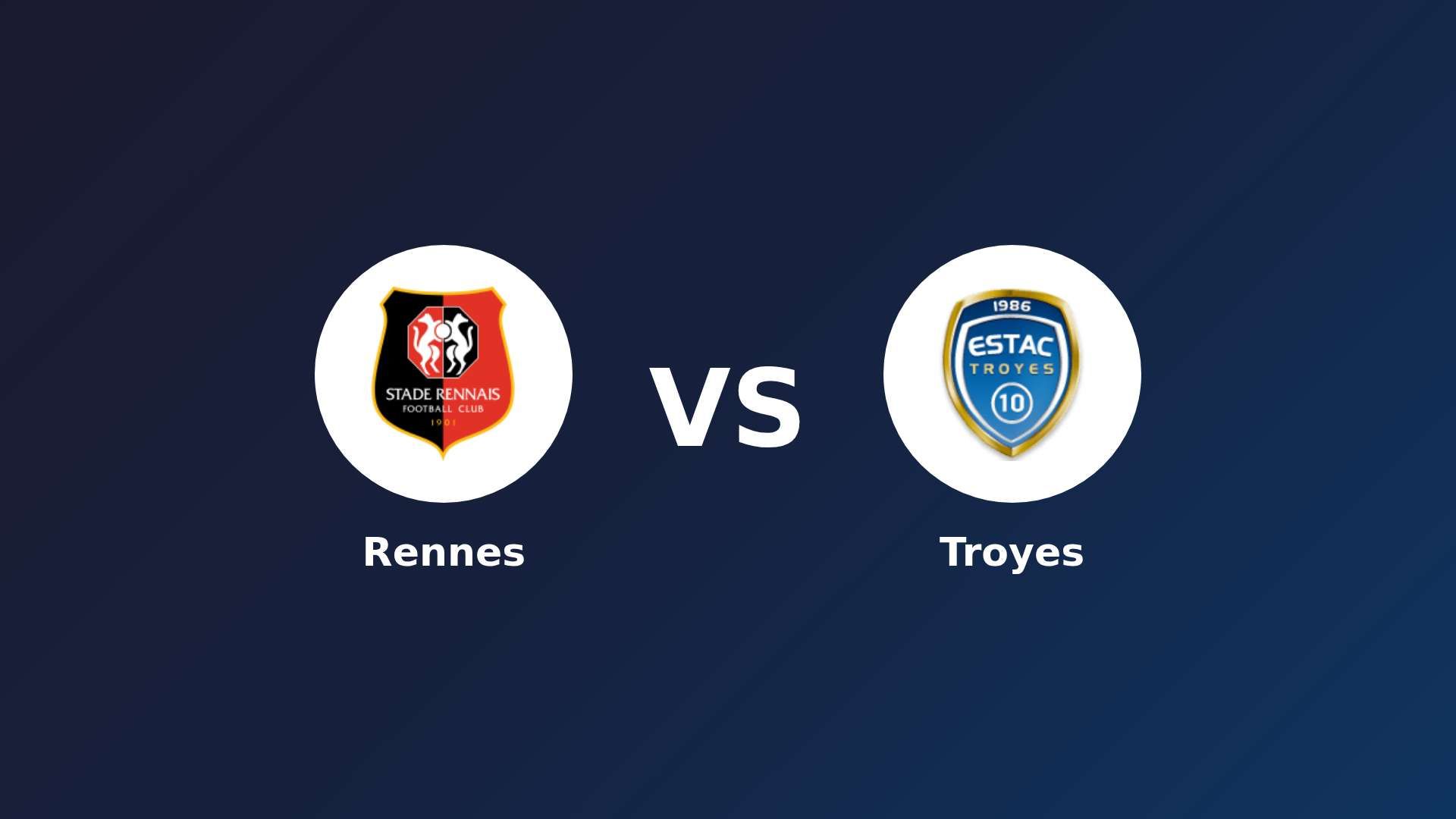 Rennes vs Troyes