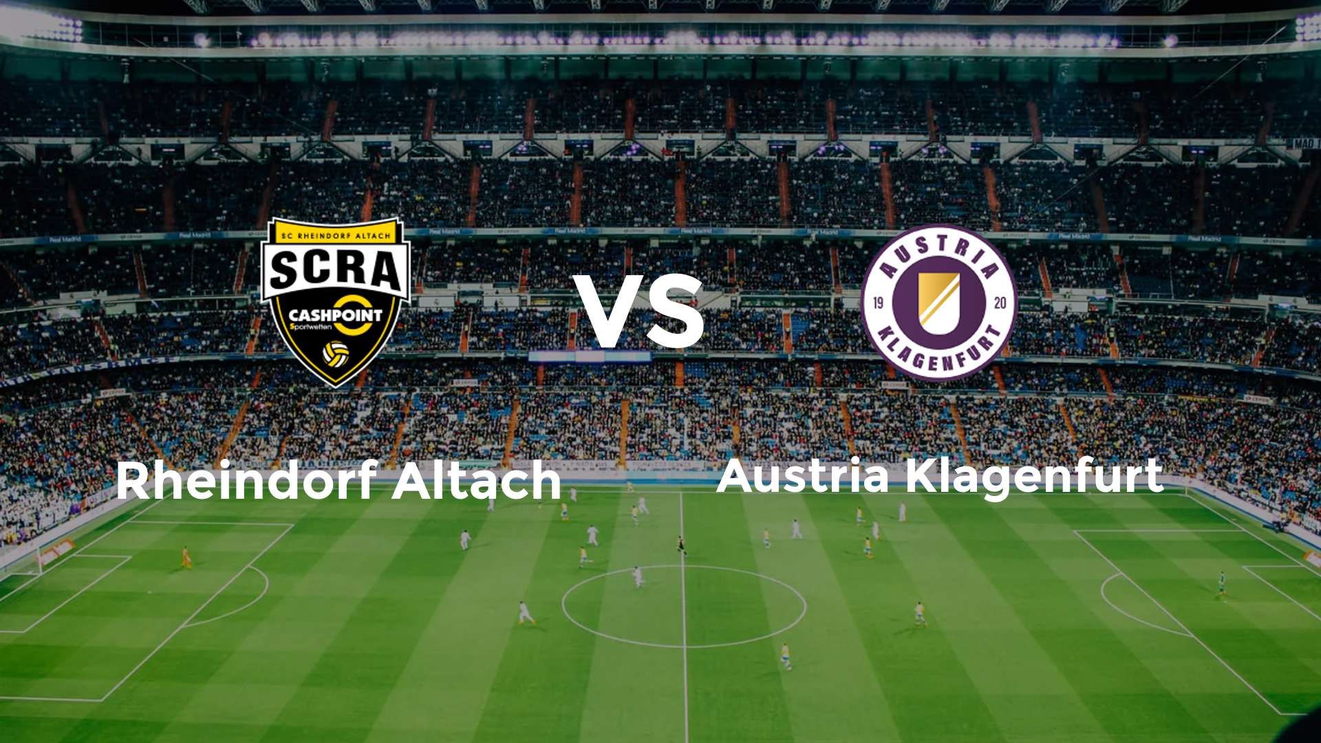 Rheindorf Altach vs Austria Klagenfurt