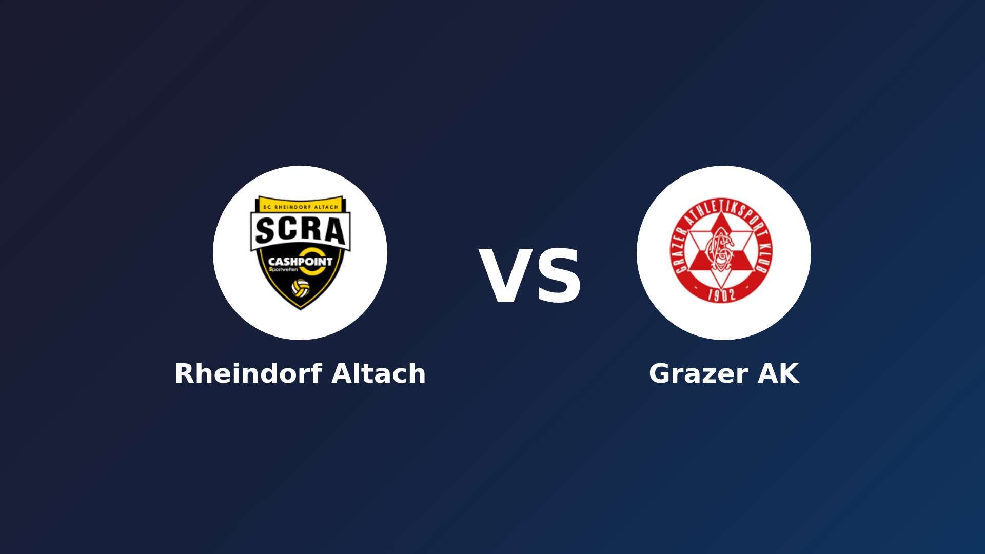 Rheindorf Altach vs Grazer AK