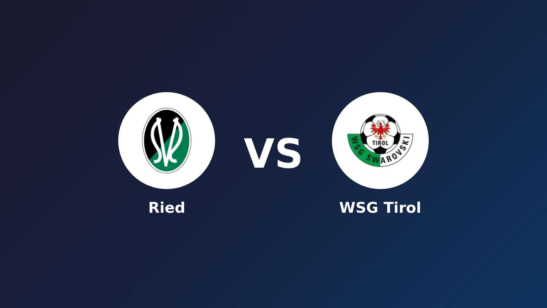 Ried vs (F)SG Tirol