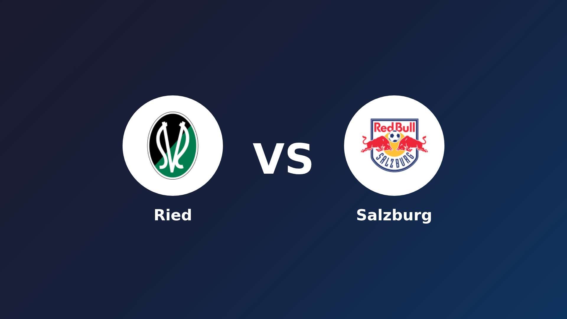 Ried vs Salzburg