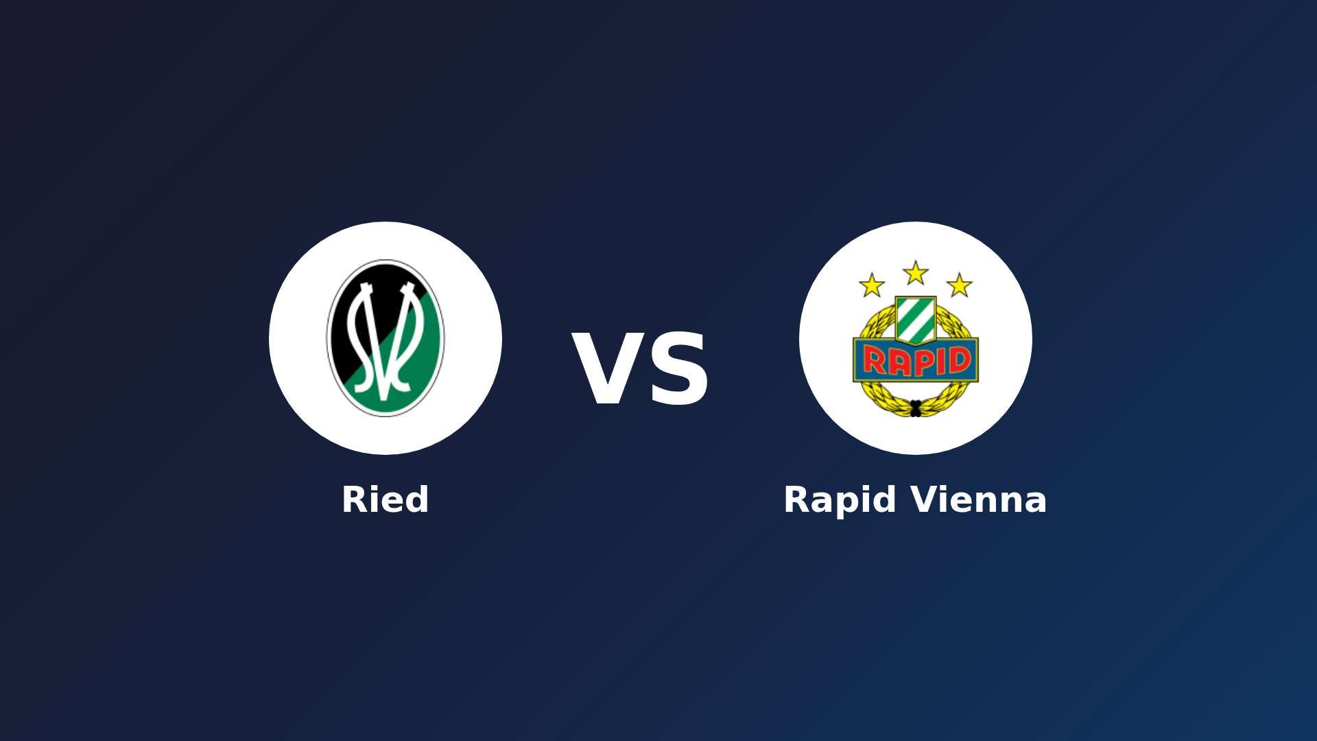 Ried vs SK Rapid