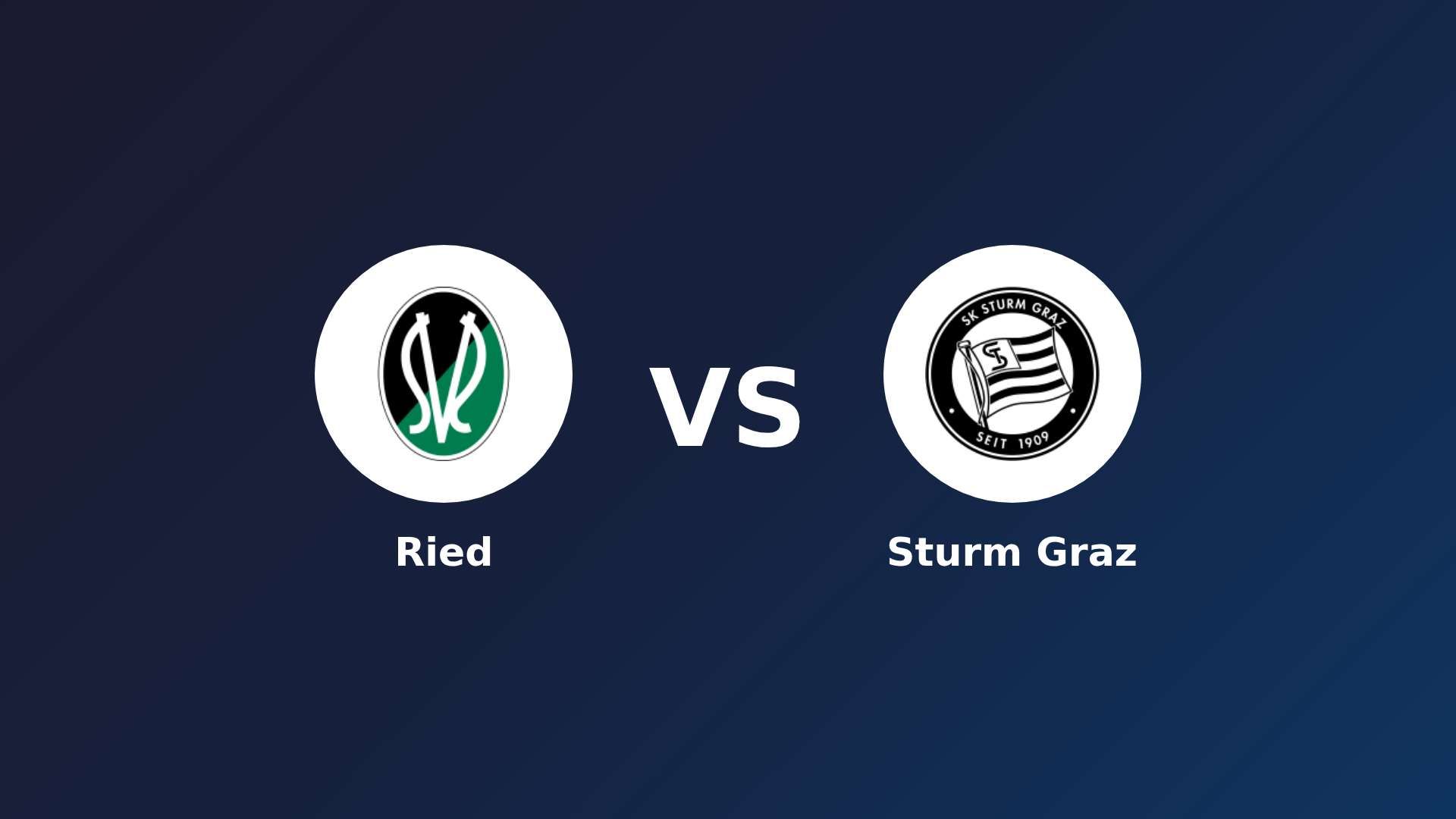 Ried vs Sturm Graz