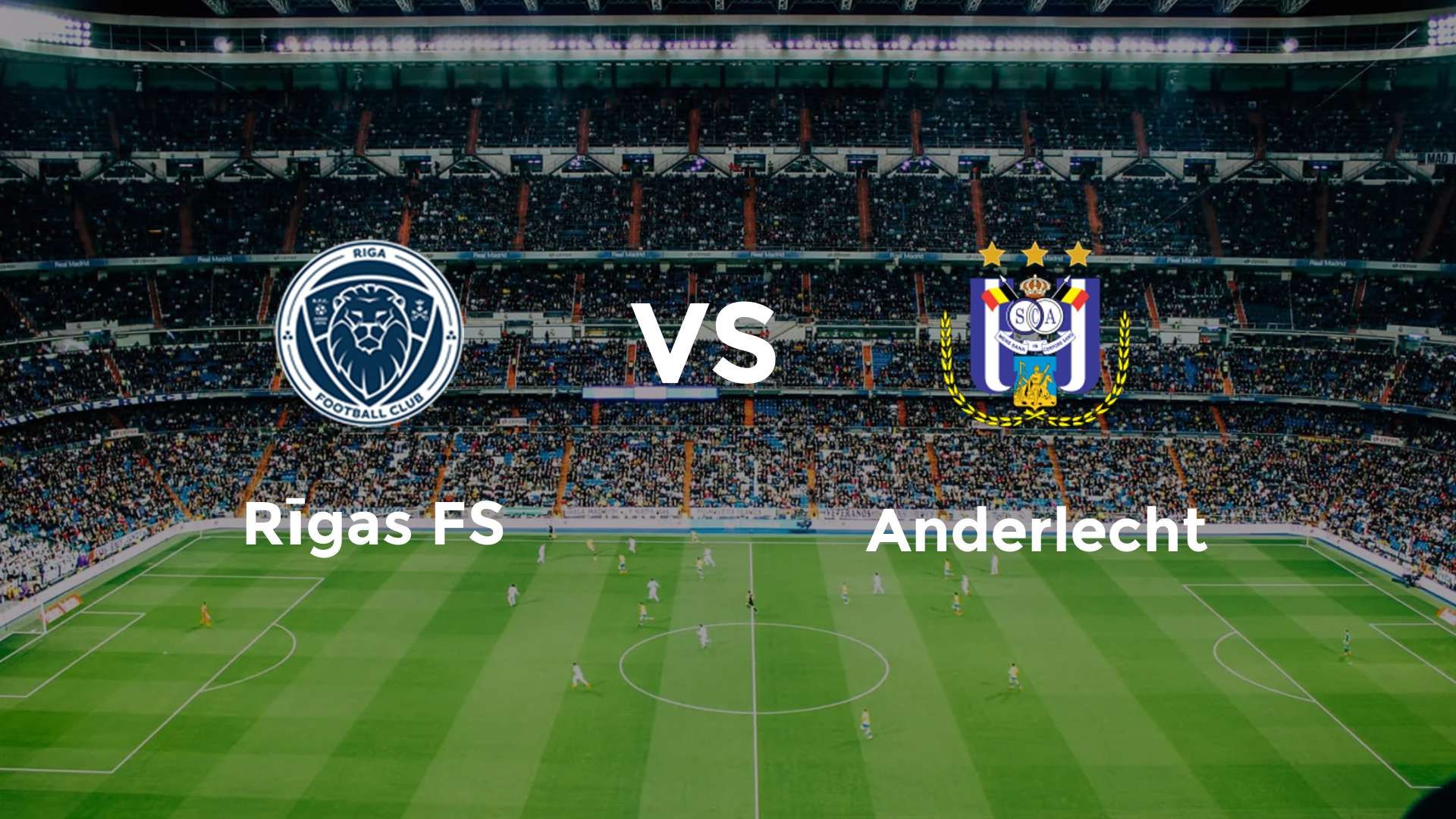 Rīgas FS vs Anderlecht